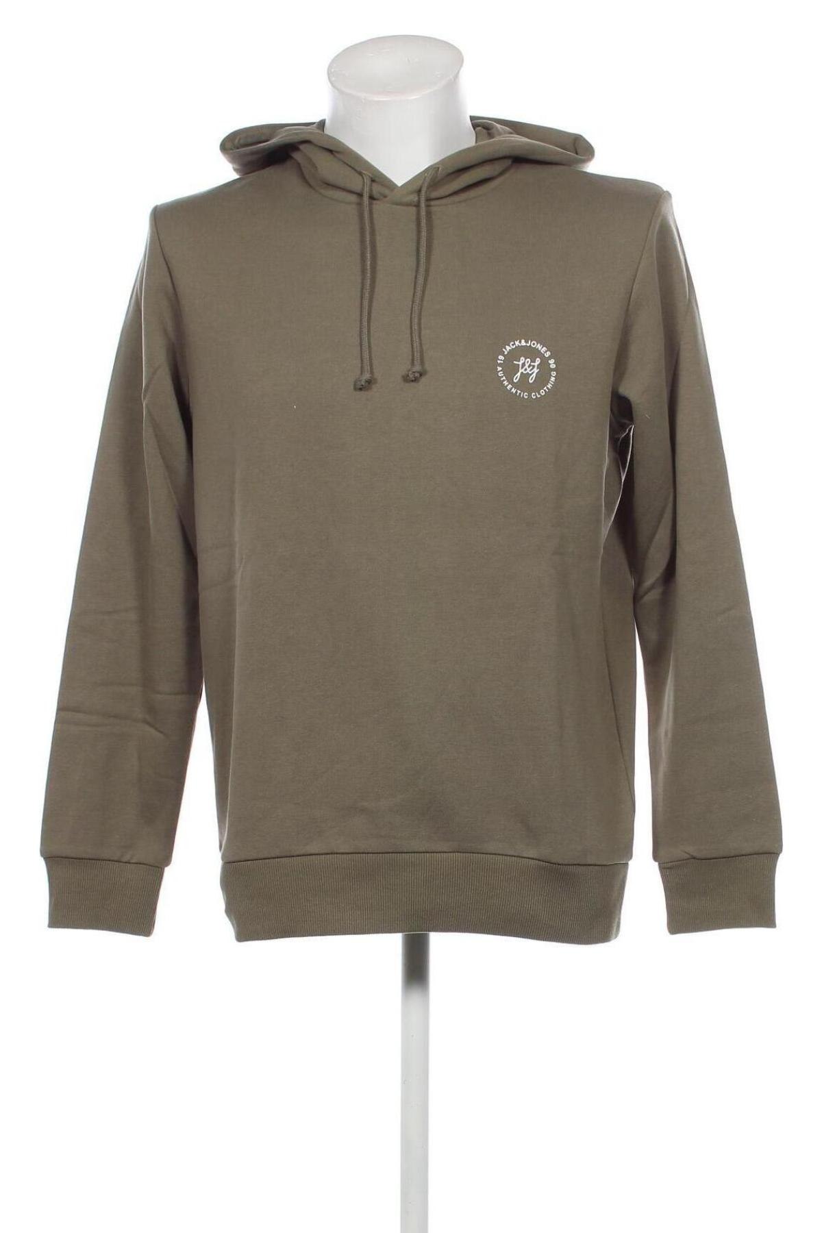 Herren Sweatshirt Jack & Jones, Größe L, Farbe Grün, Preis € 16,91