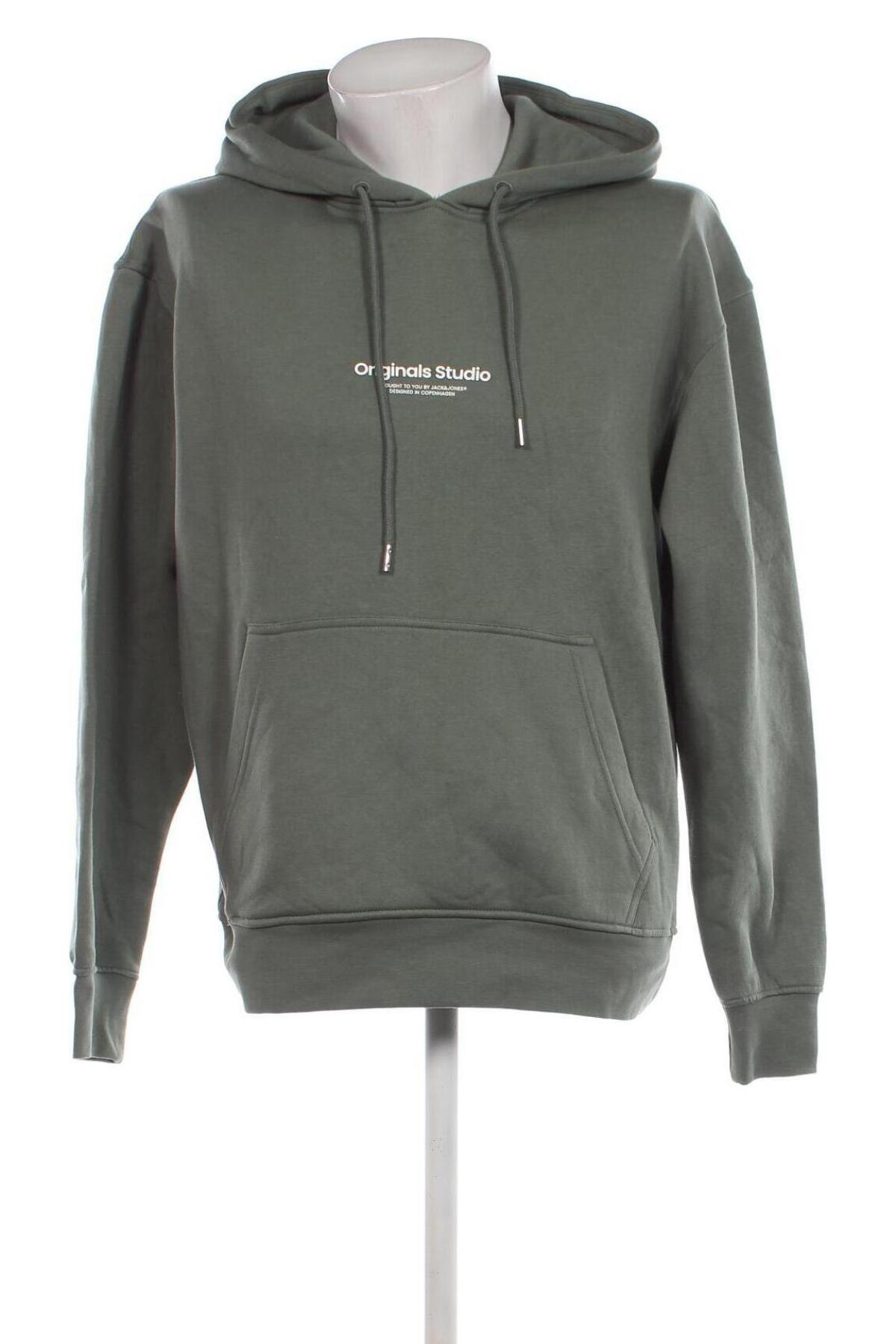 Herren Sweatshirt Originals By Jack & Jones, Größe L, Farbe Grün, Preis € 15,98