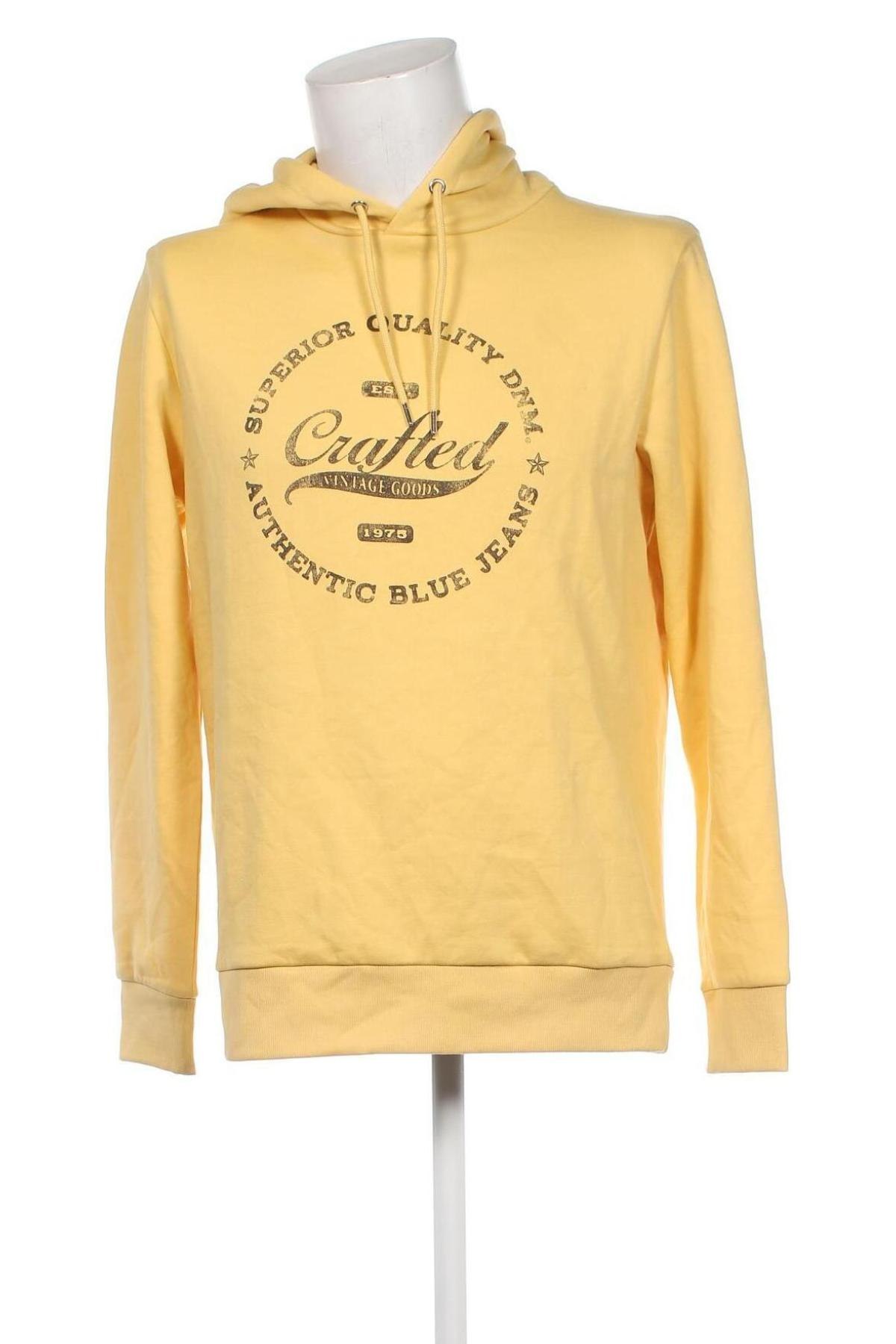 Herren Sweatshirt Produkt by Jack & Jones, Größe L, Farbe Gelb, Preis 12,78 €