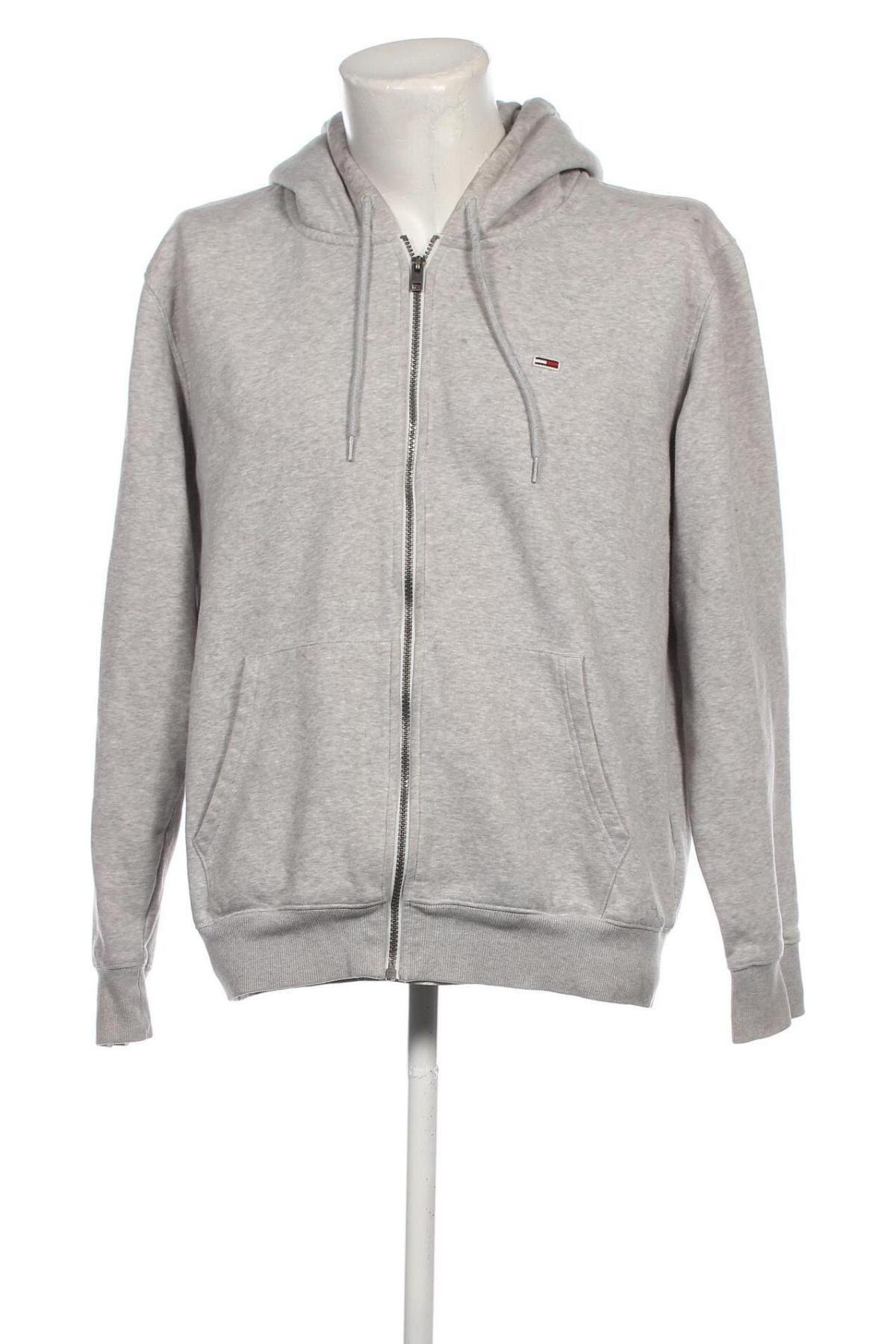 Herren Sweatshirt Tommy Jeans, Größe XXL, Farbe Grau, Preis € 46,97
