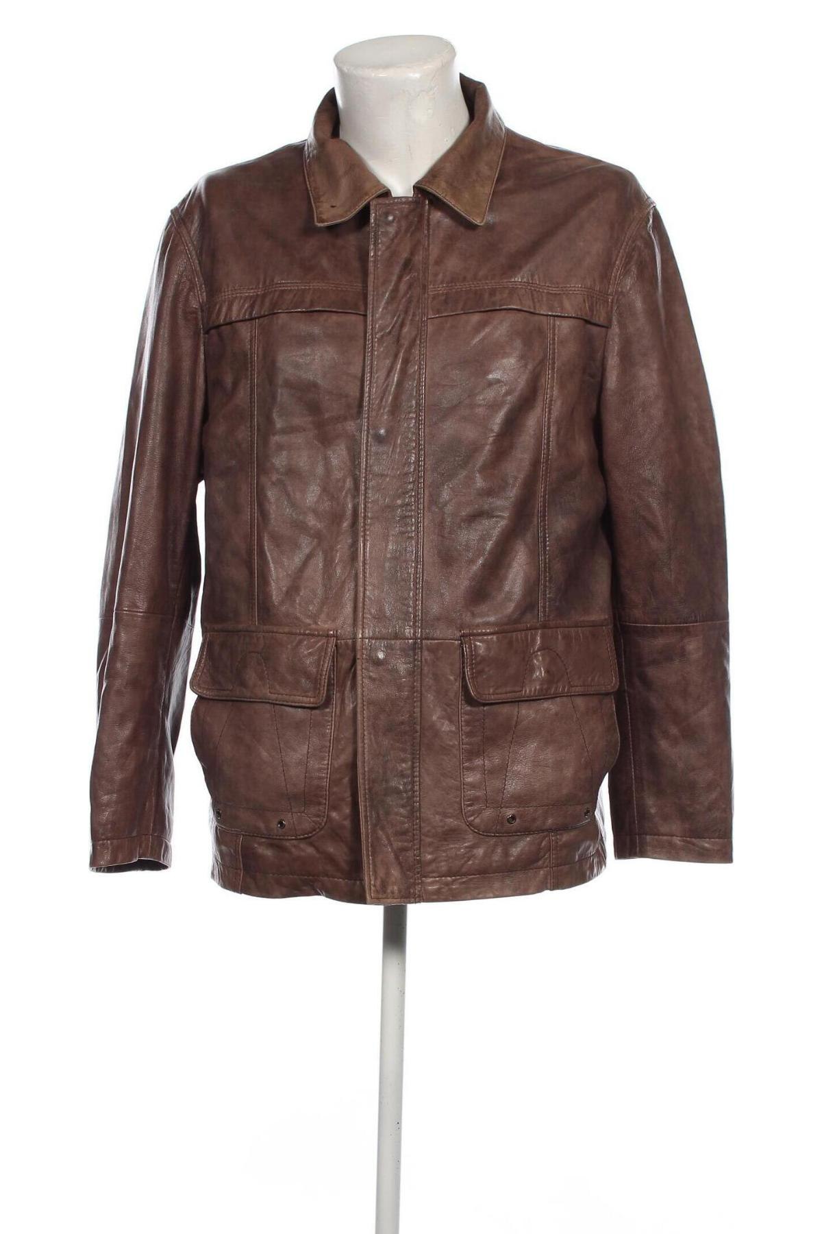 Herren Lederjacke Aldo, Größe L, Farbe Braun, Preis € 94,53