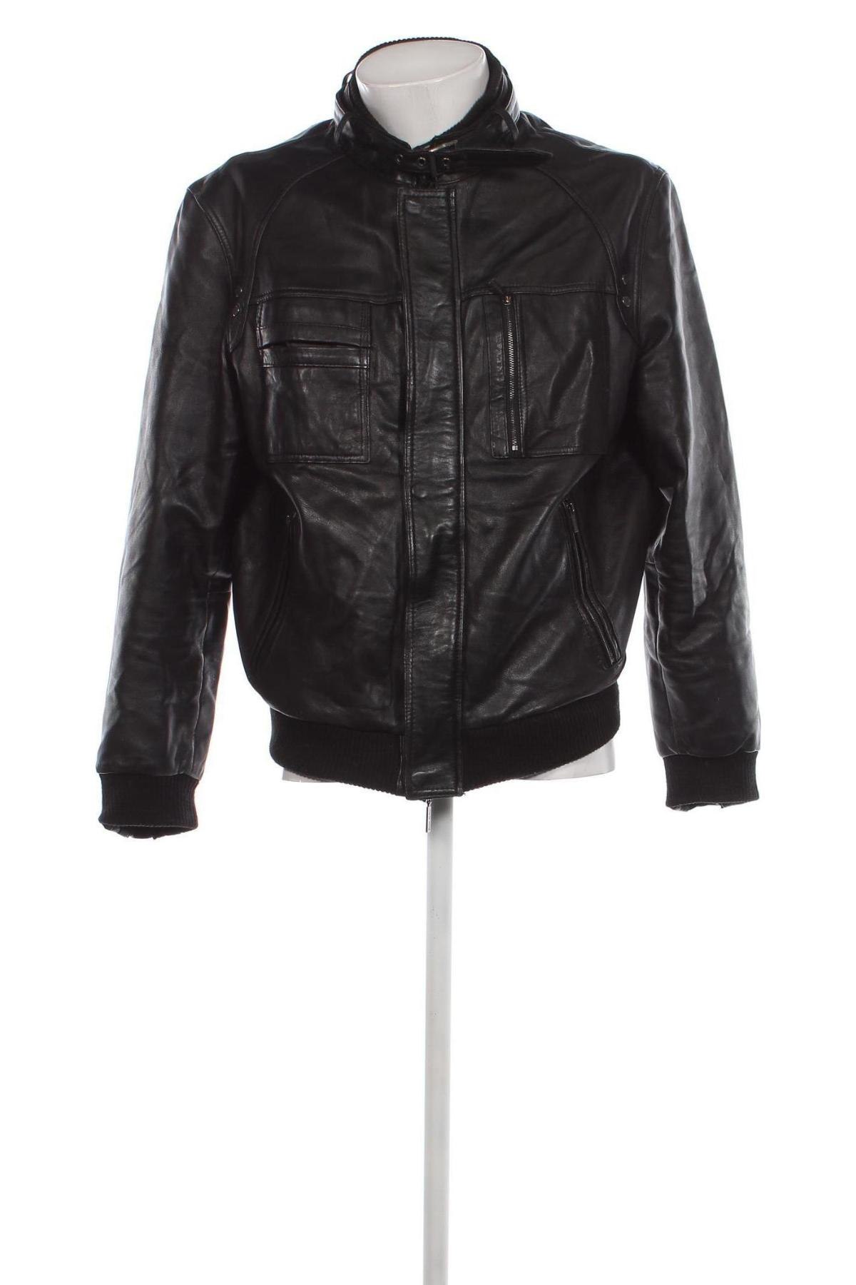 Pánska kožená bunda  Boston Harbour, Veľkosť L, Farba Čierna, Cena  52,05 €