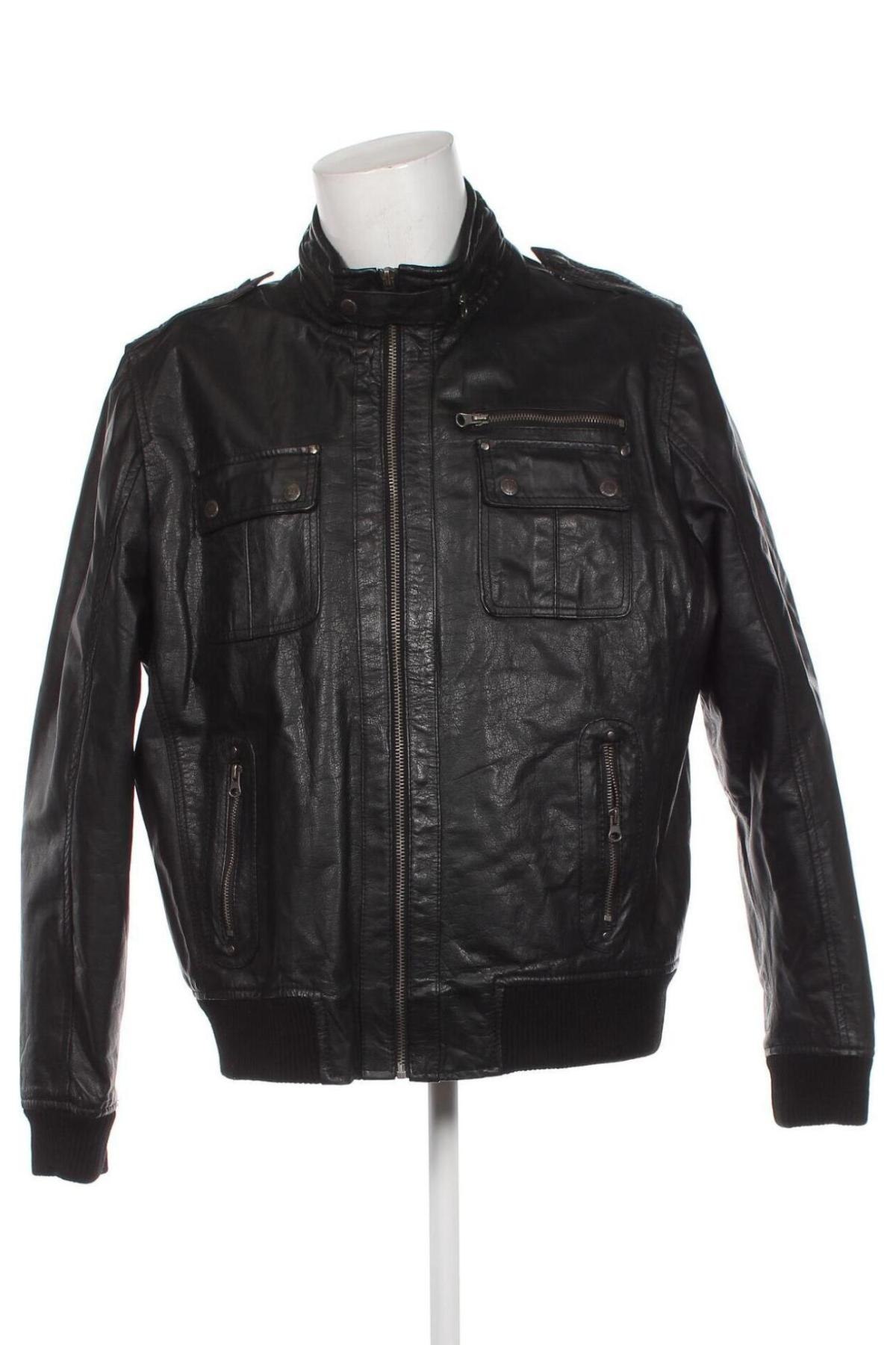 Herren Lederjacke Bruno Banani, Größe XXL, Farbe Schwarz, Preis € 94,53