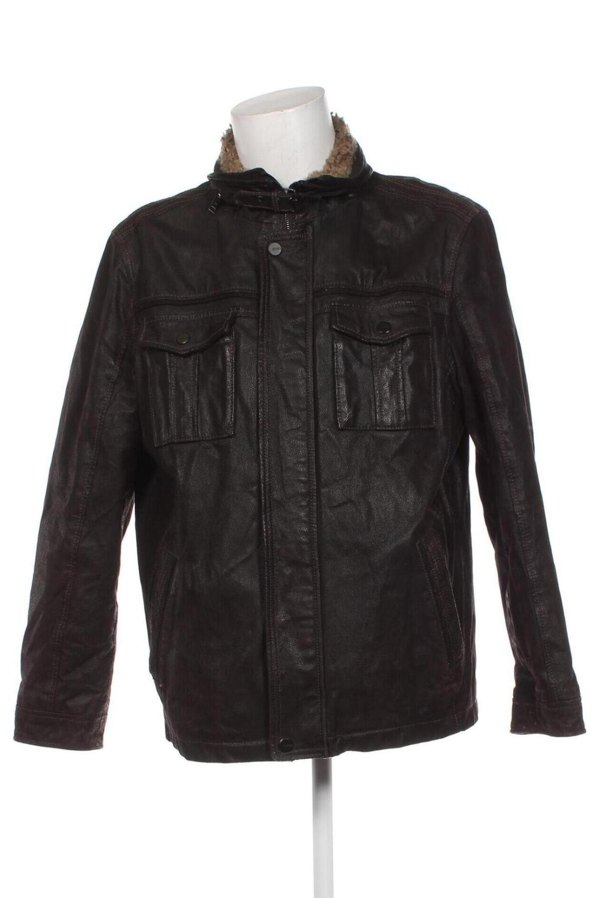 Pánska kožená bunda  DNR, Veľkosť XL, Farba Čierna, Cena  108,92 €