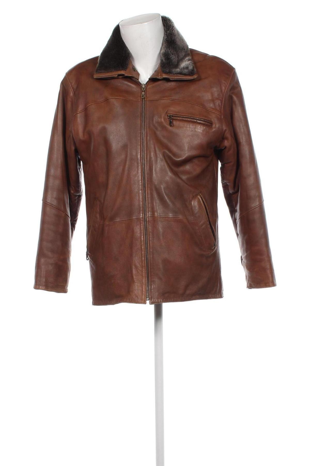 Herren Lederjacke Dash, Größe S, Farbe Braun, Preis € 51,93