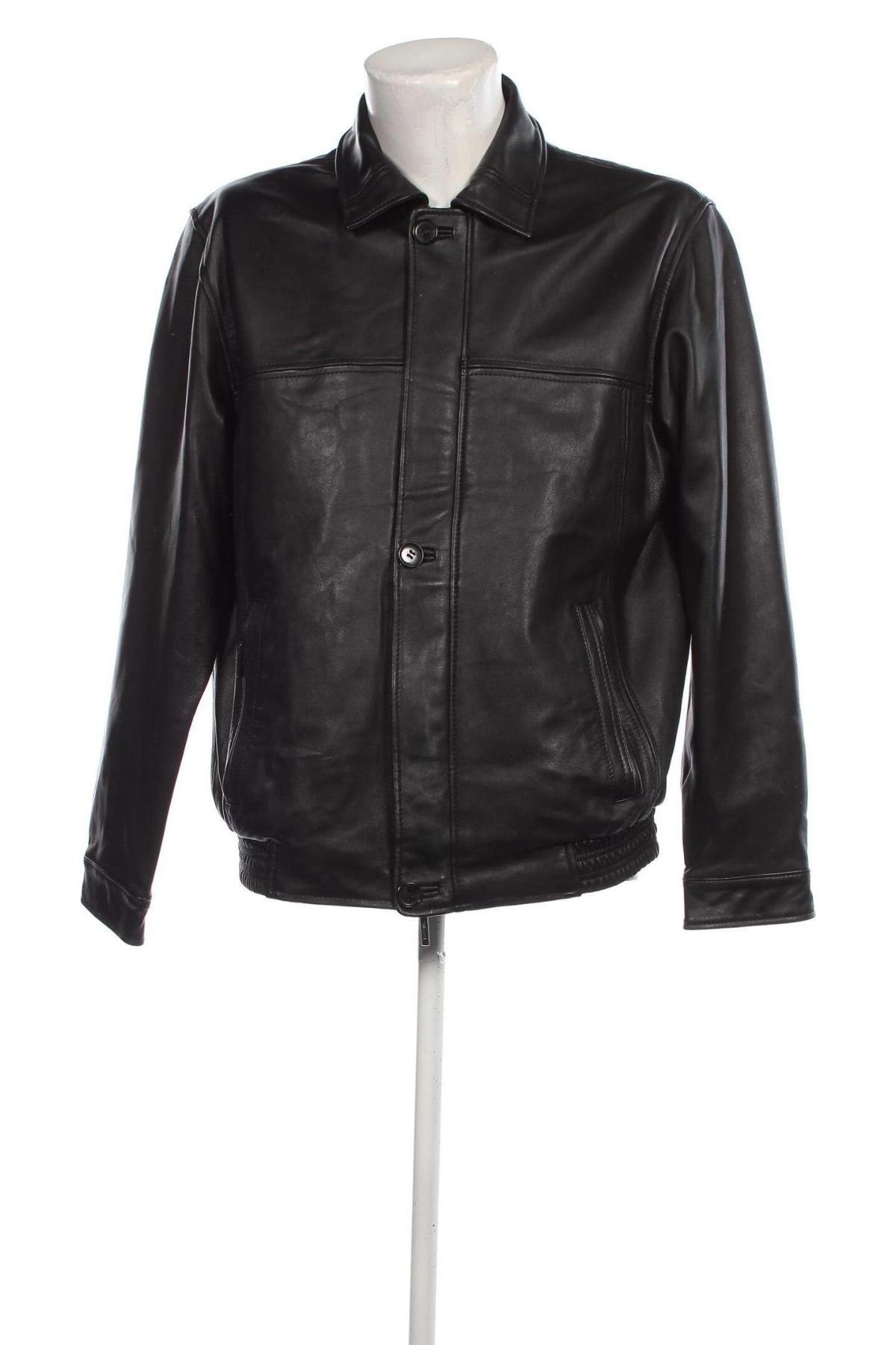 Herren Lederjacke David Moore, Größe L, Farbe Schwarz, Preis € 70,77