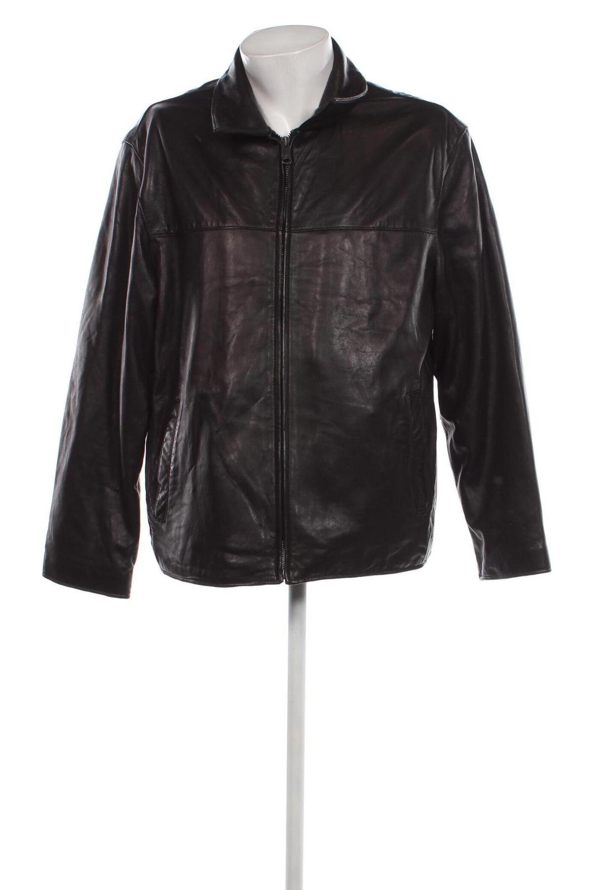 Pánska kožená bunda  Dockers, Veľkosť XL, Farba Čierna, Cena  108,92 €