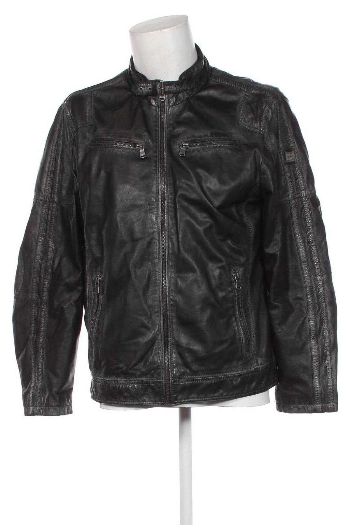 Herren Lederjacke Engbers, Größe L, Farbe Schwarz, Preis € 157,27