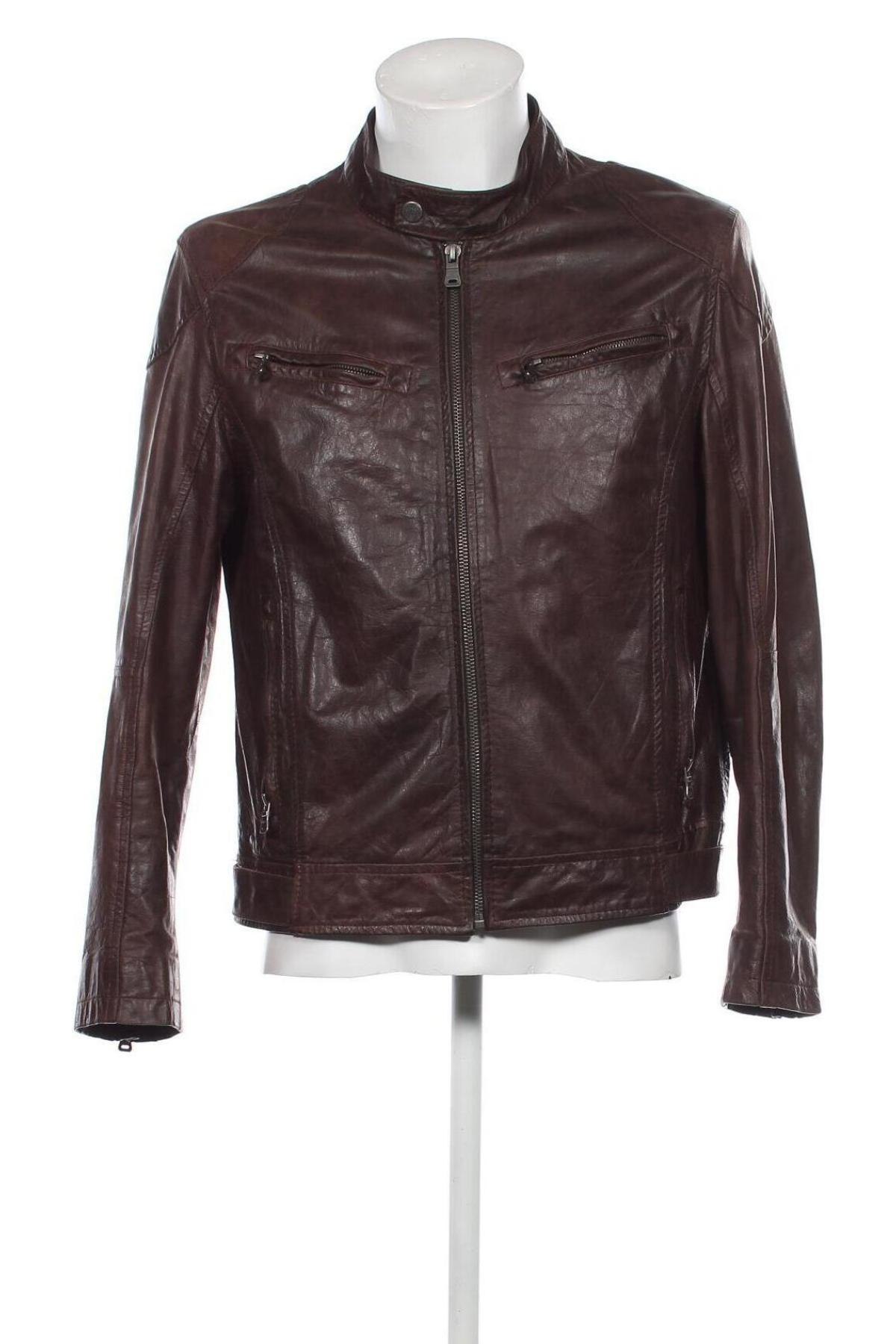 Herren Lederjacke Gipsy, Größe L, Farbe Braun, Preis 86,50 €