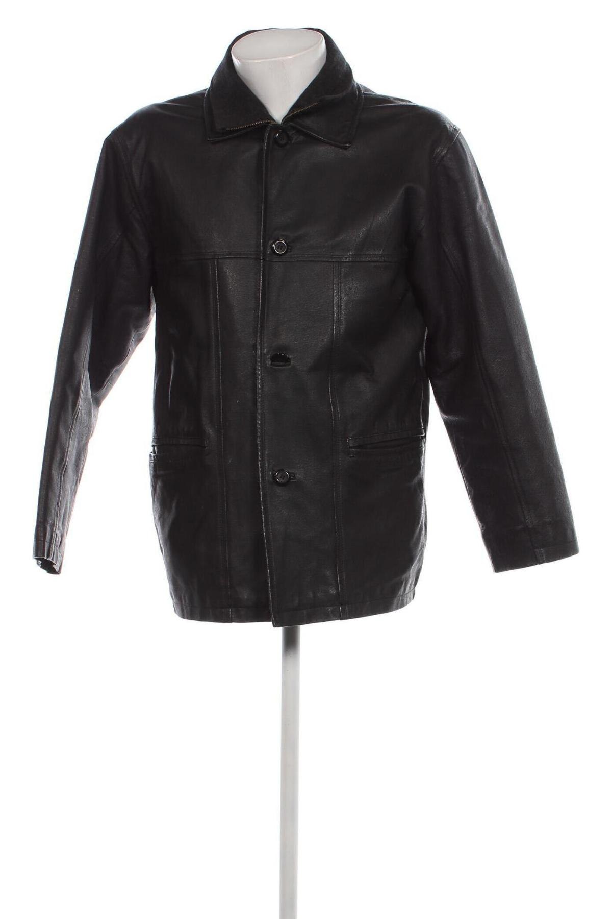 Herren Lederjacke Henry Morell, Größe S, Farbe Schwarz, Preis 67,01 €