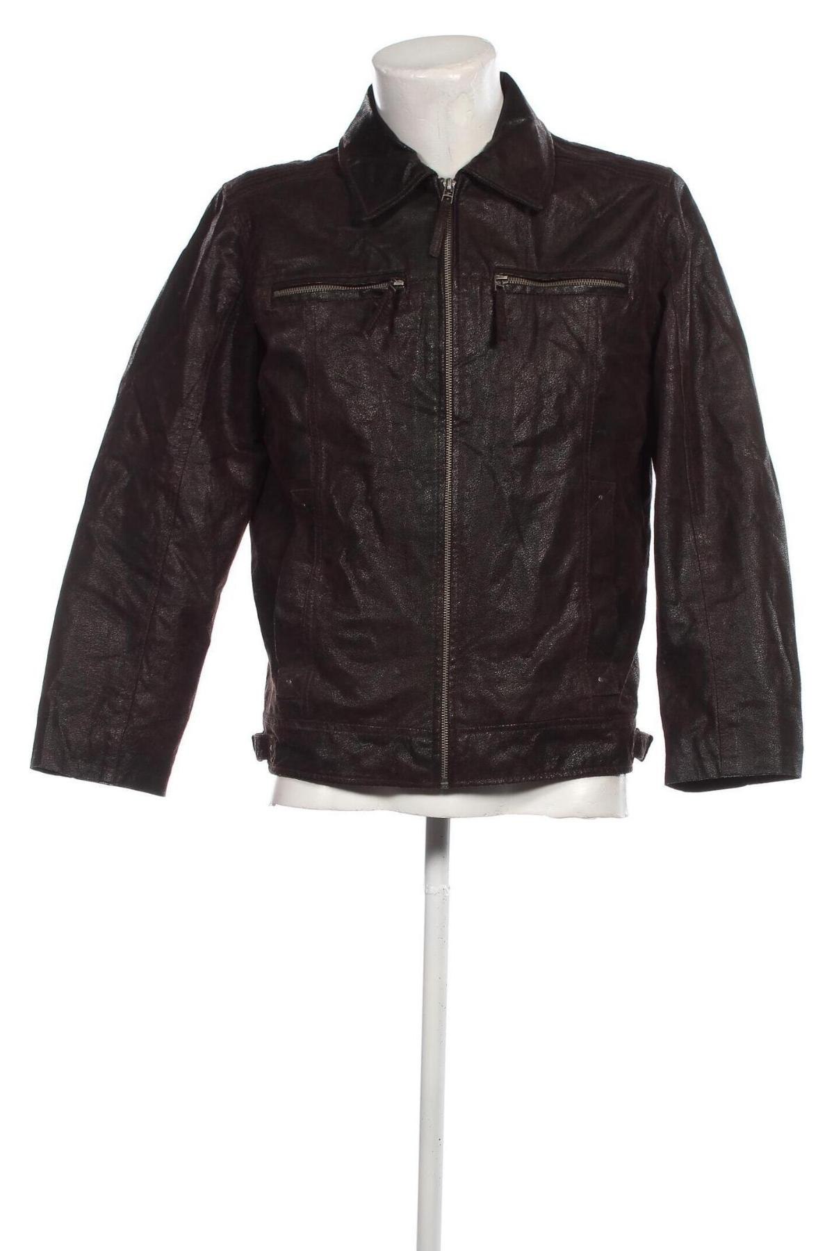 Herren Lederjacke Tailor & Son, Größe L, Farbe Braun, Preis € 67,01