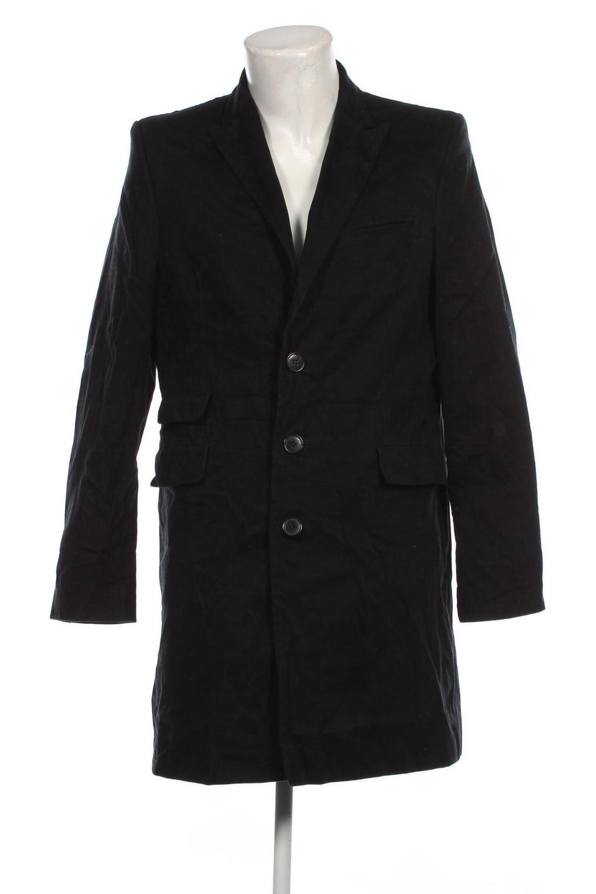 Ανδρικά παλτό Angelo Litrico, Μέγεθος L, Χρώμα Μαύρο, Τιμή 36,40 €