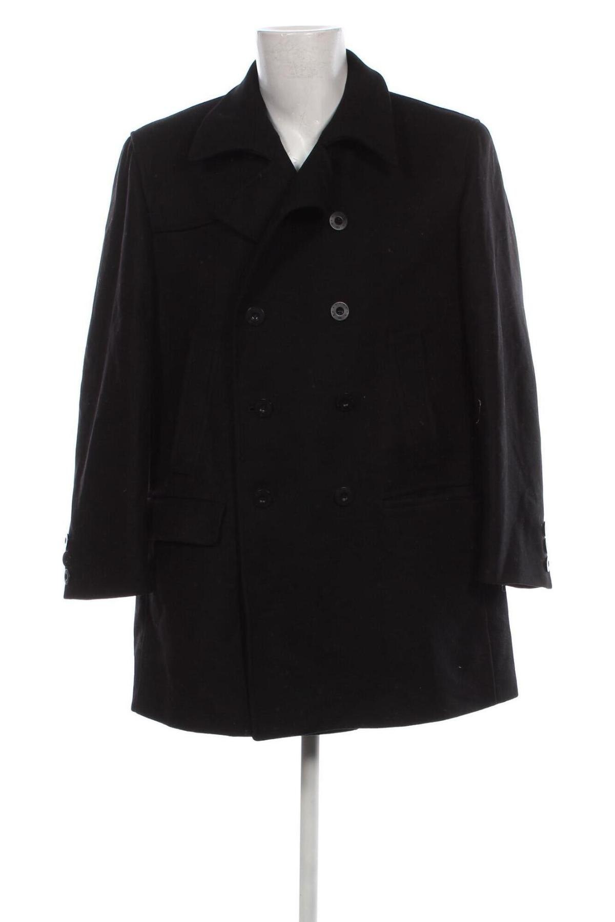 Ανδρικά παλτό Benvenuto, Μέγεθος XXL, Χρώμα Μαύρο, Τιμή 53,07 €