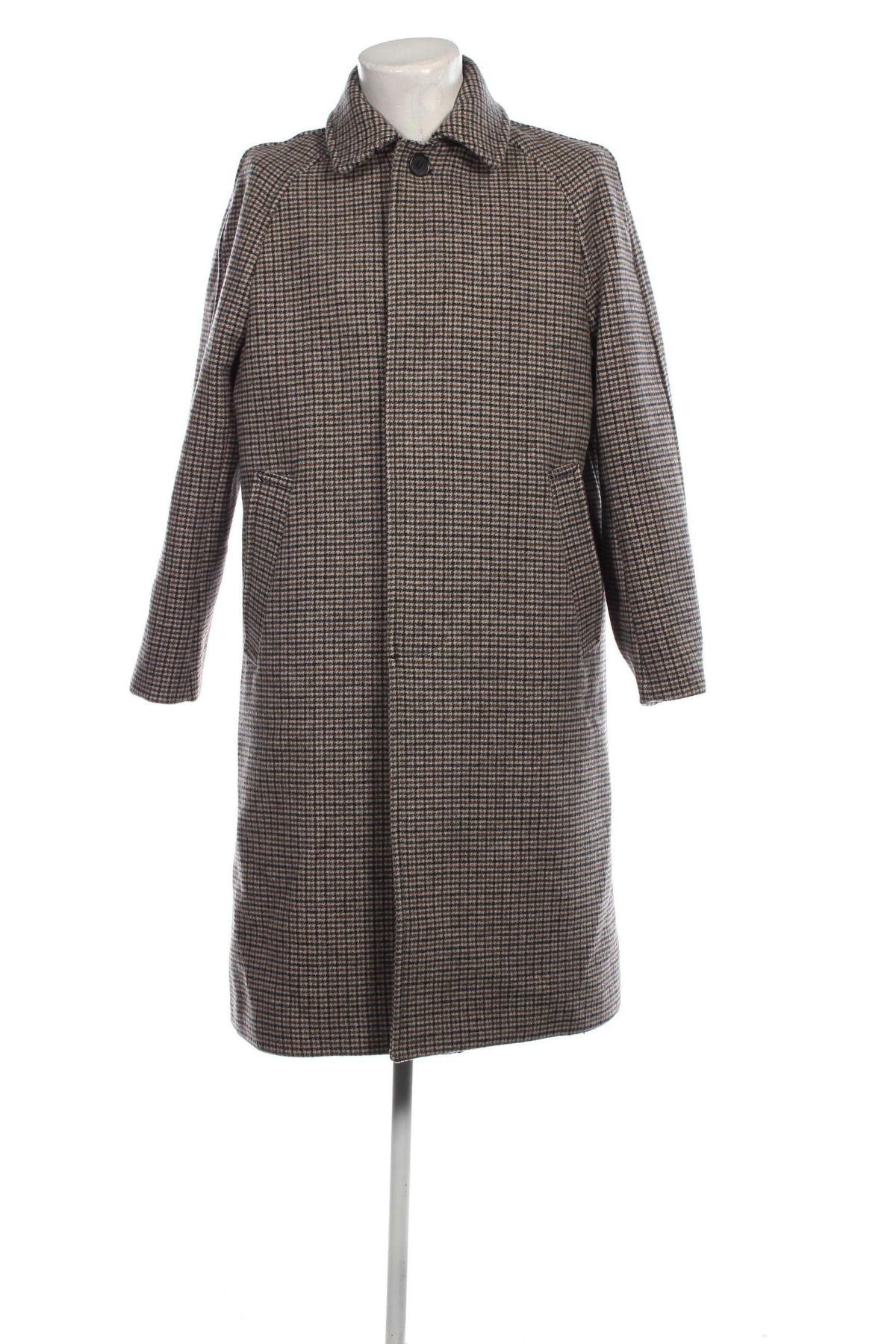 Мъжко палто H&M, Размер M, Цвят Многоцветен, Цена 66,34 лв.