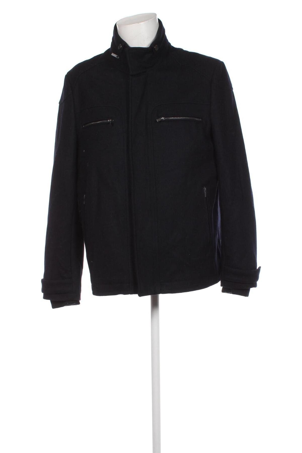 Ανδρικά παλτό Jbc, Μέγεθος XXL, Χρώμα Μπλέ, Τιμή 39,05 €