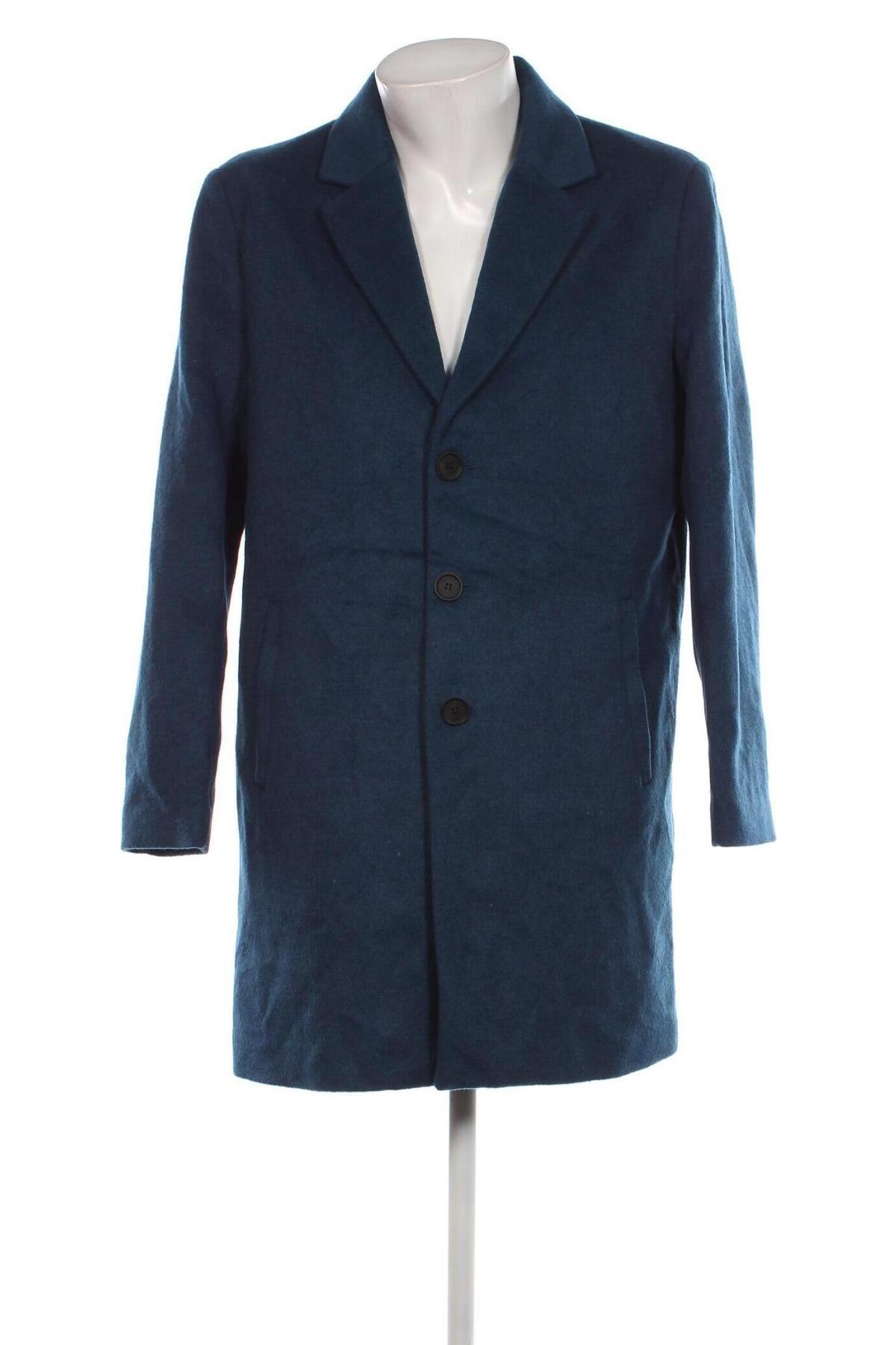 Herrenmantel Only & Sons, Größe L, Farbe Blau, Preis € 54,97