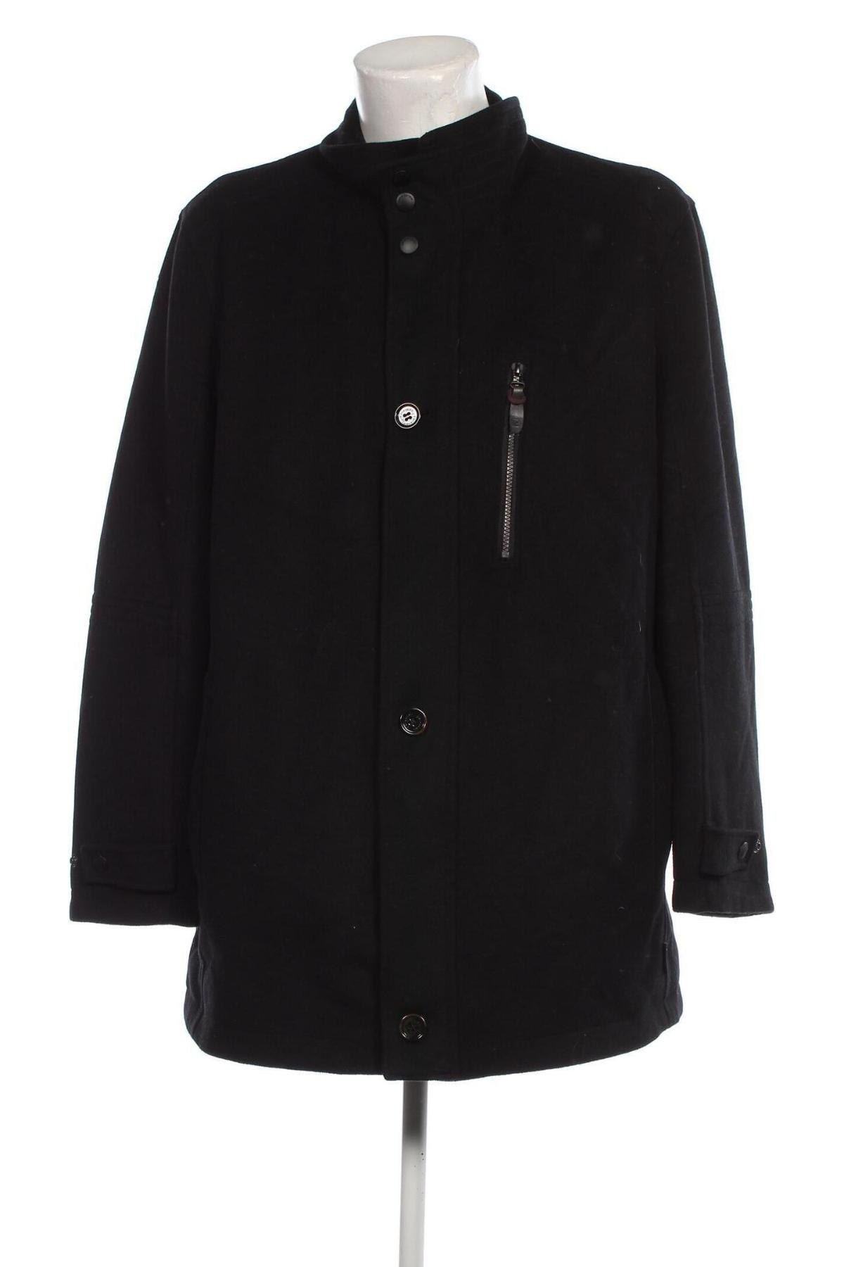 Ανδρικά παλτό Pierre Cardin, Μέγεθος L, Χρώμα Μαύρο, Τιμή 45,65 €