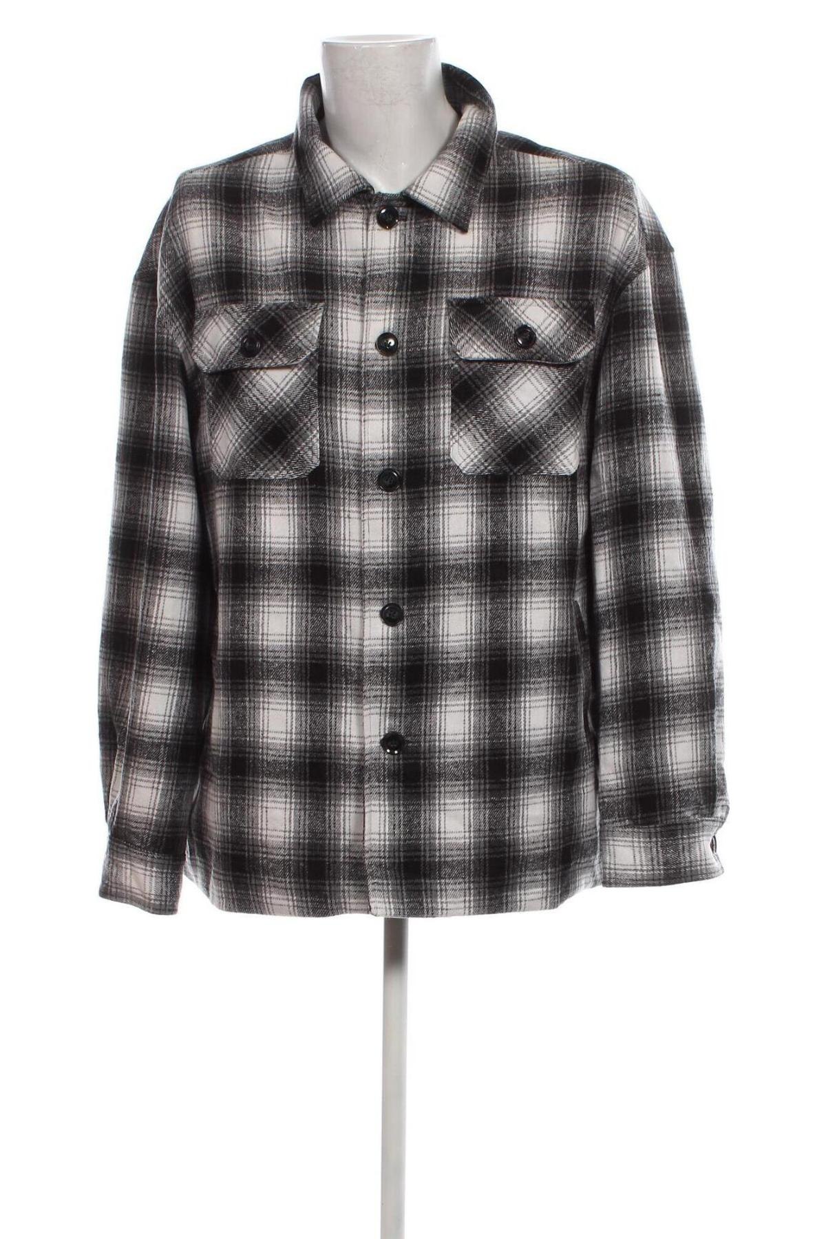 Ανδρικά παλτό SHEIN, Μέγεθος XXL, Χρώμα Πολύχρωμο, Τιμή 29,79 €