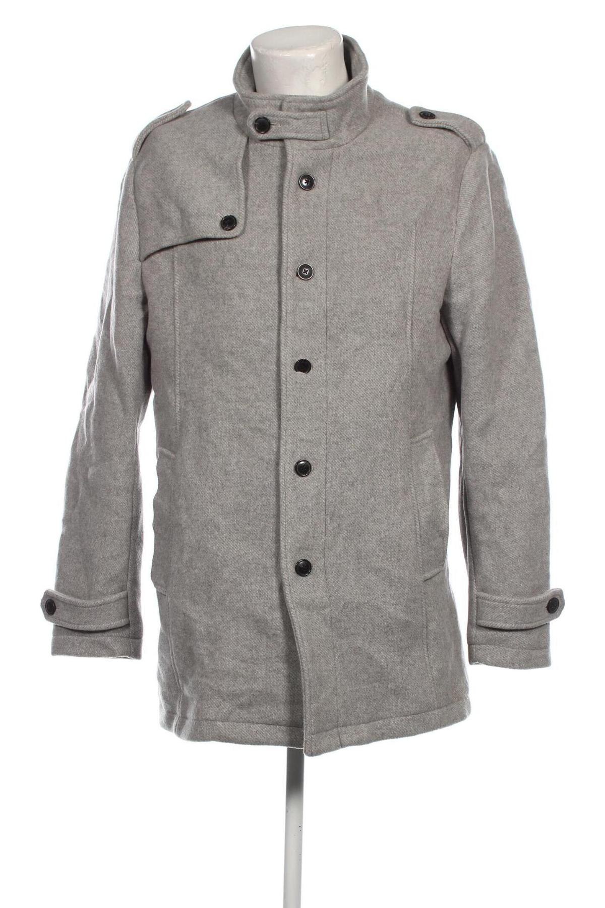 Мъжко палто Selected Homme, Размер XL, Цвят Сив, Цена 79,95 лв.