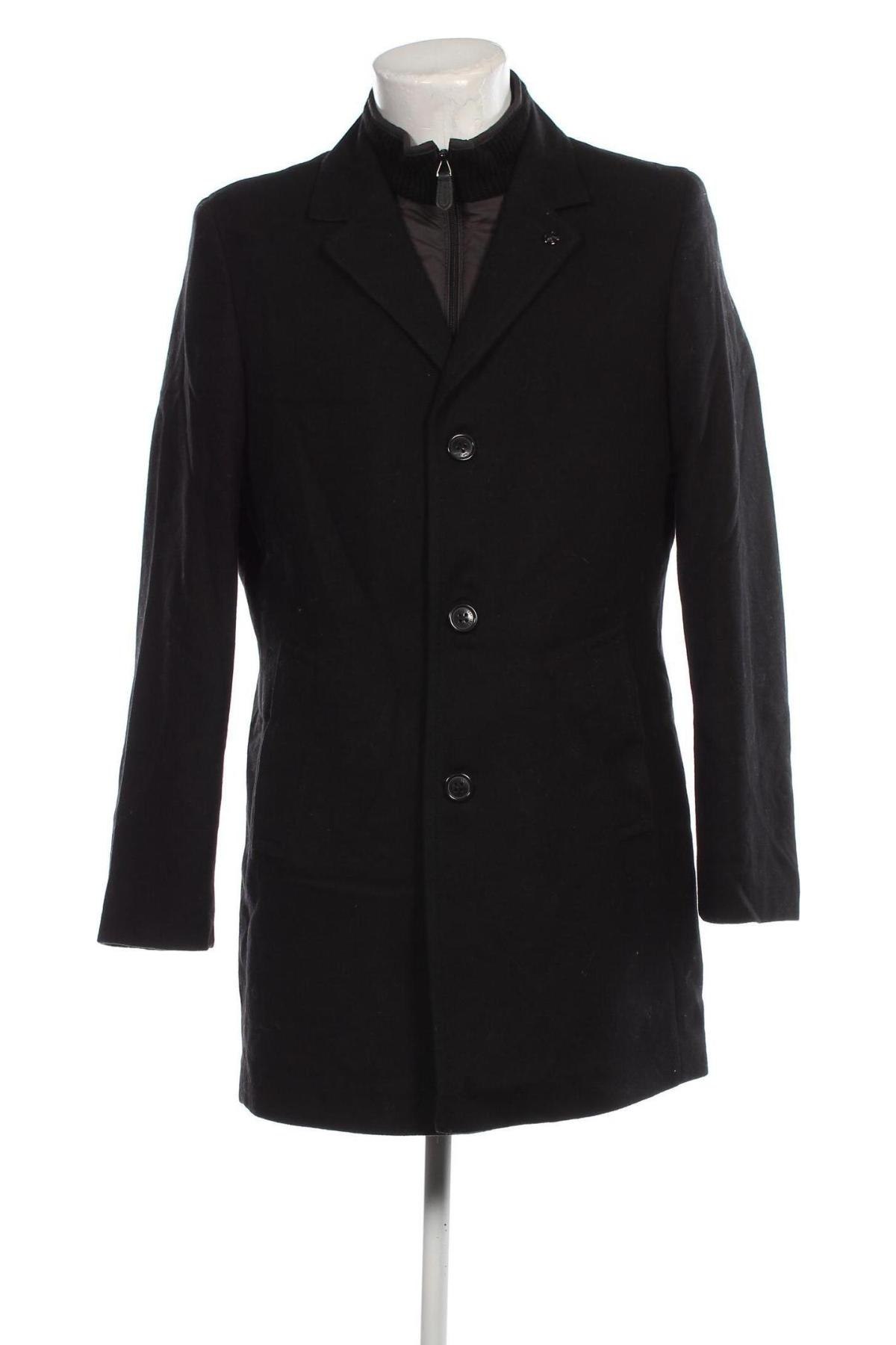 Мъжко палто Sir Oliver, Размер L, Цвят Черен, Цена 40,92 лв.