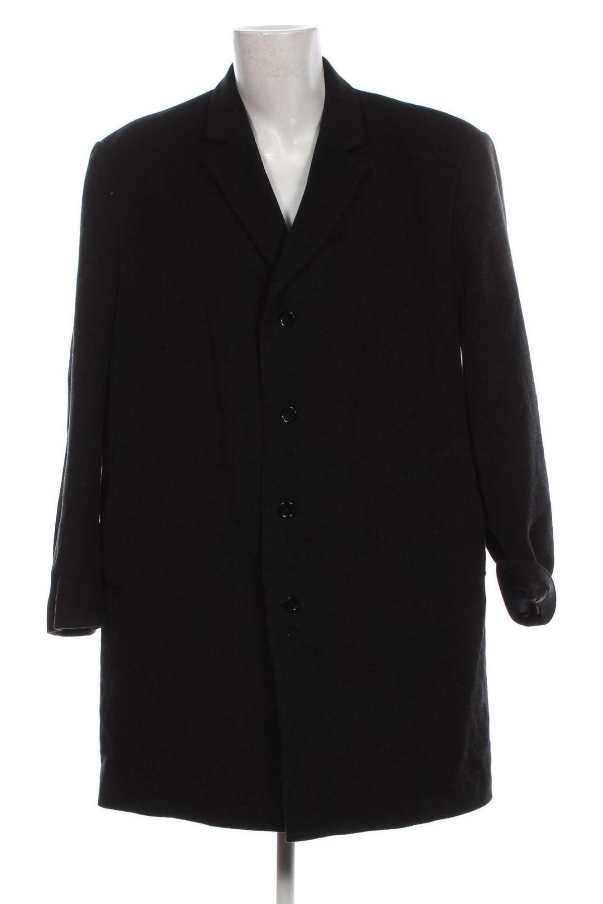 Palton de bărbați Wool & Cashmere, Mărime XXL, Culoare Negru, Preț 138,68 Lei