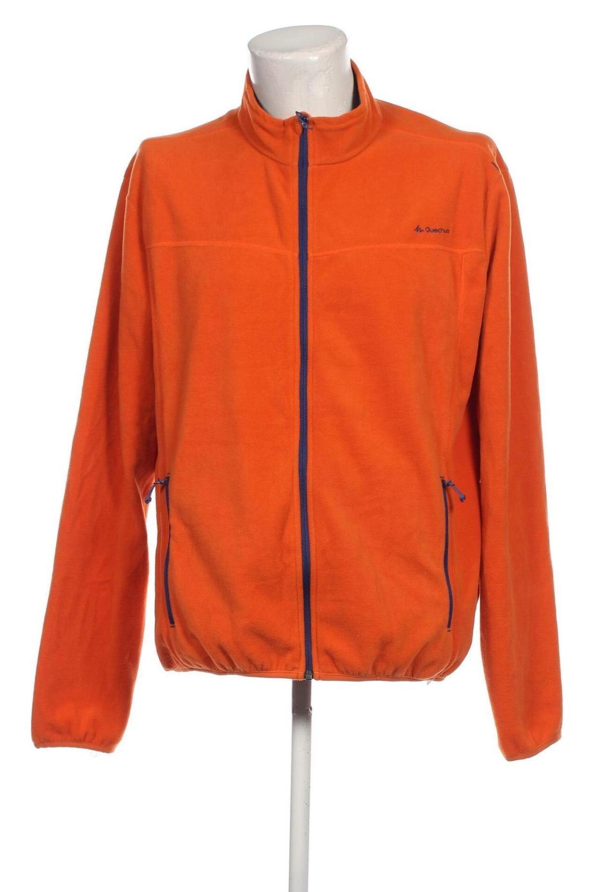 Herren Sportjacke Quechua, Größe L, Farbe Orange, Preis € 14,93