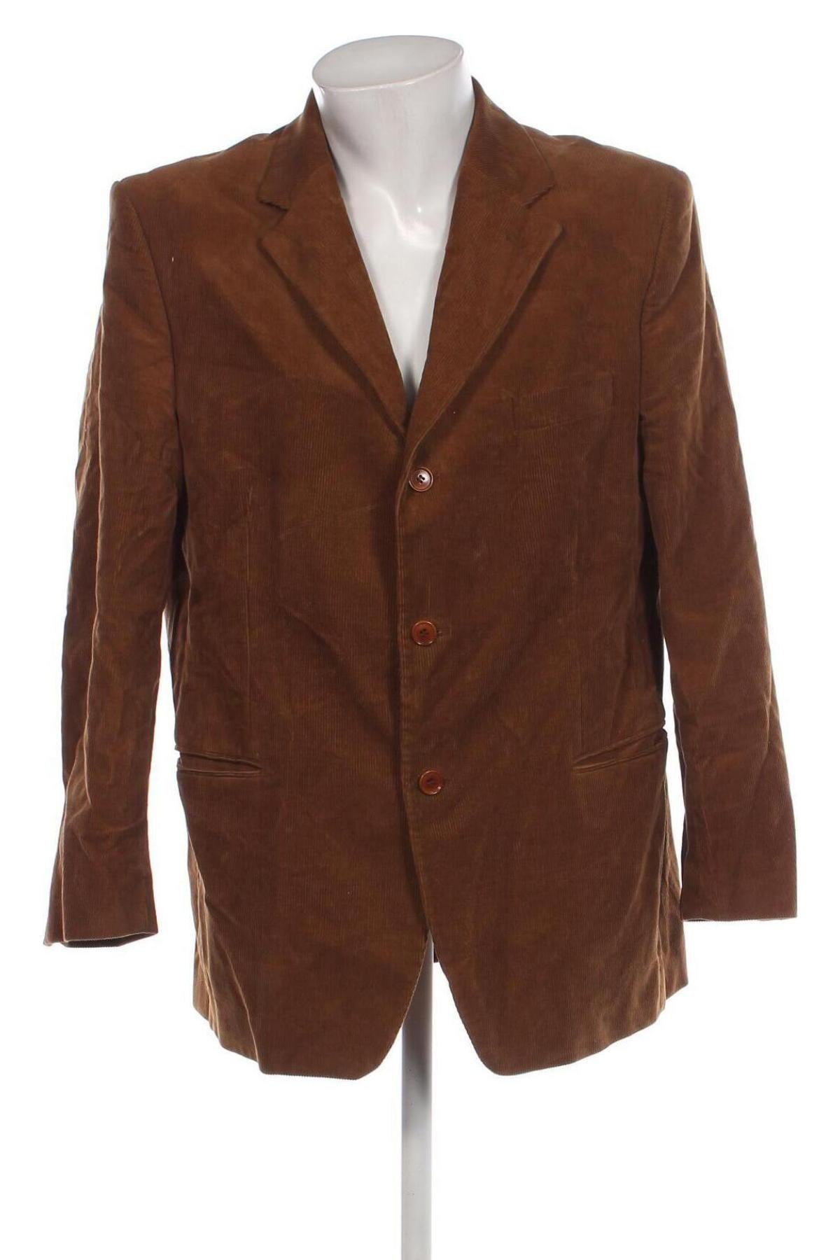 Мъжко сако, Размер XL, Цвят Кафяв, Цена 11,44 лв.