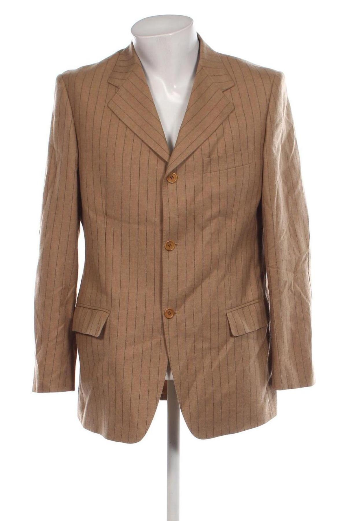 Herren Sakko, Größe L, Farbe Beige, Preis 7,96 €