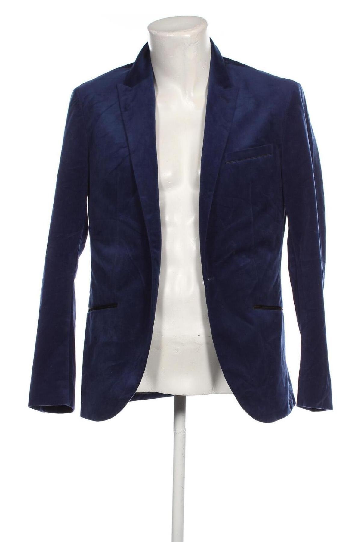 Ανδρικό σακάκι Angelo Litrico, Μέγεθος L, Χρώμα Μπλέ, Τιμή 7,08 €