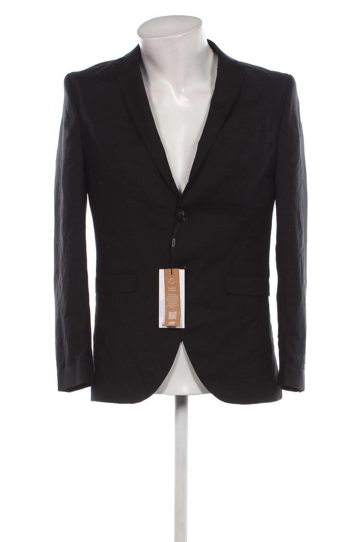 Ανδρικό σακάκι Jack & Jones PREMIUM, Μέγεθος M, Χρώμα Μαύρο, Τιμή 25,57 €