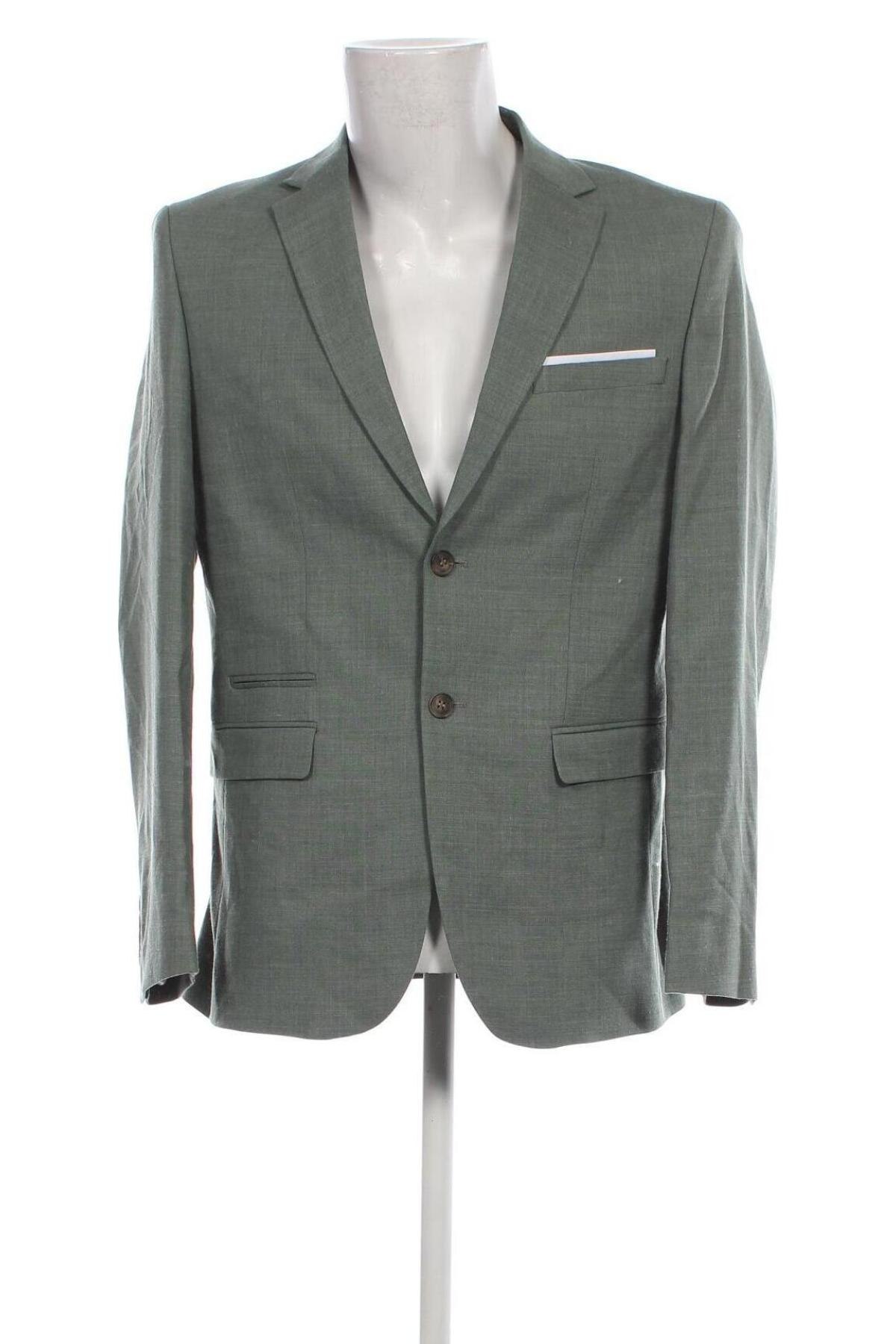 Ανδρικό σακάκι Selected Homme, Μέγεθος L, Χρώμα Πράσινο, Τιμή 52,32 €