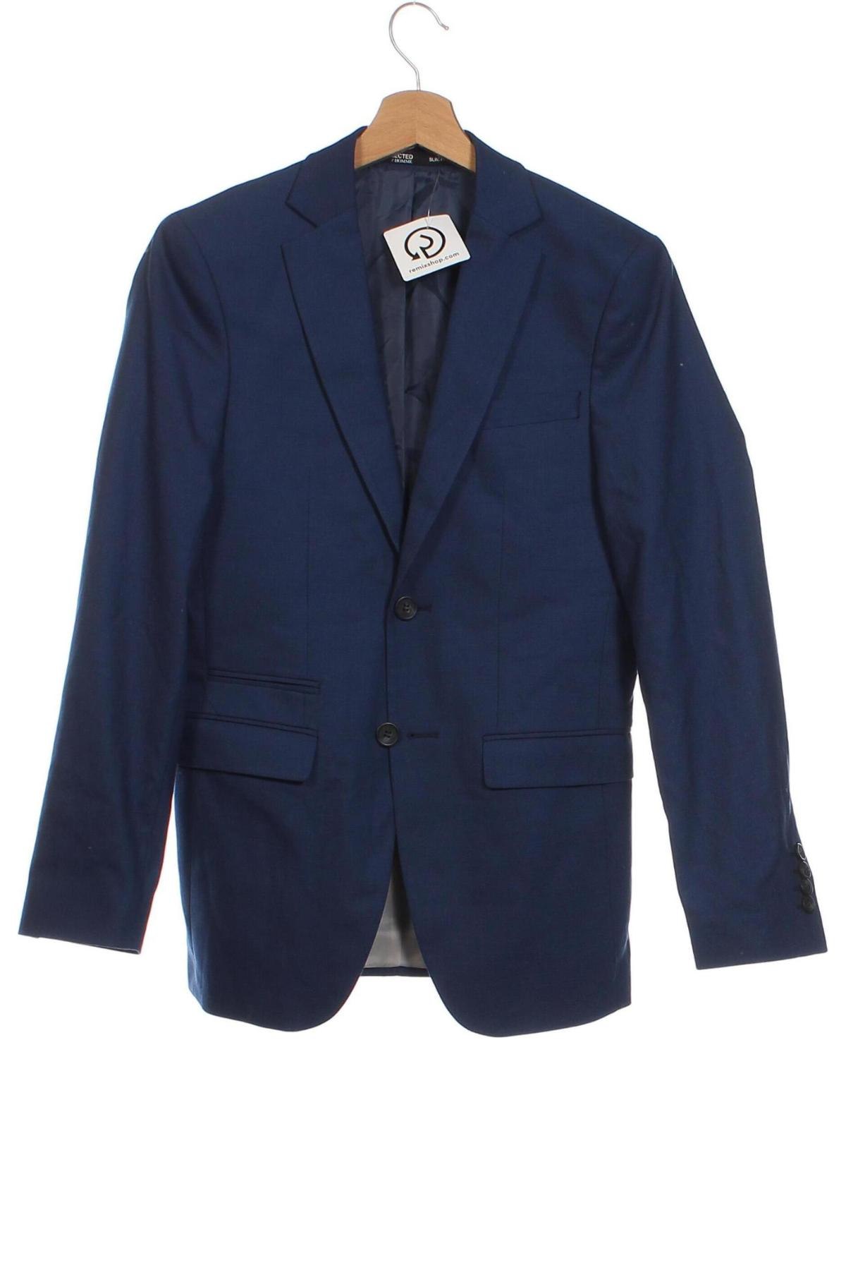 Herren Sakko Selected Homme, Größe XS, Farbe Blau, Preis 47,09 €