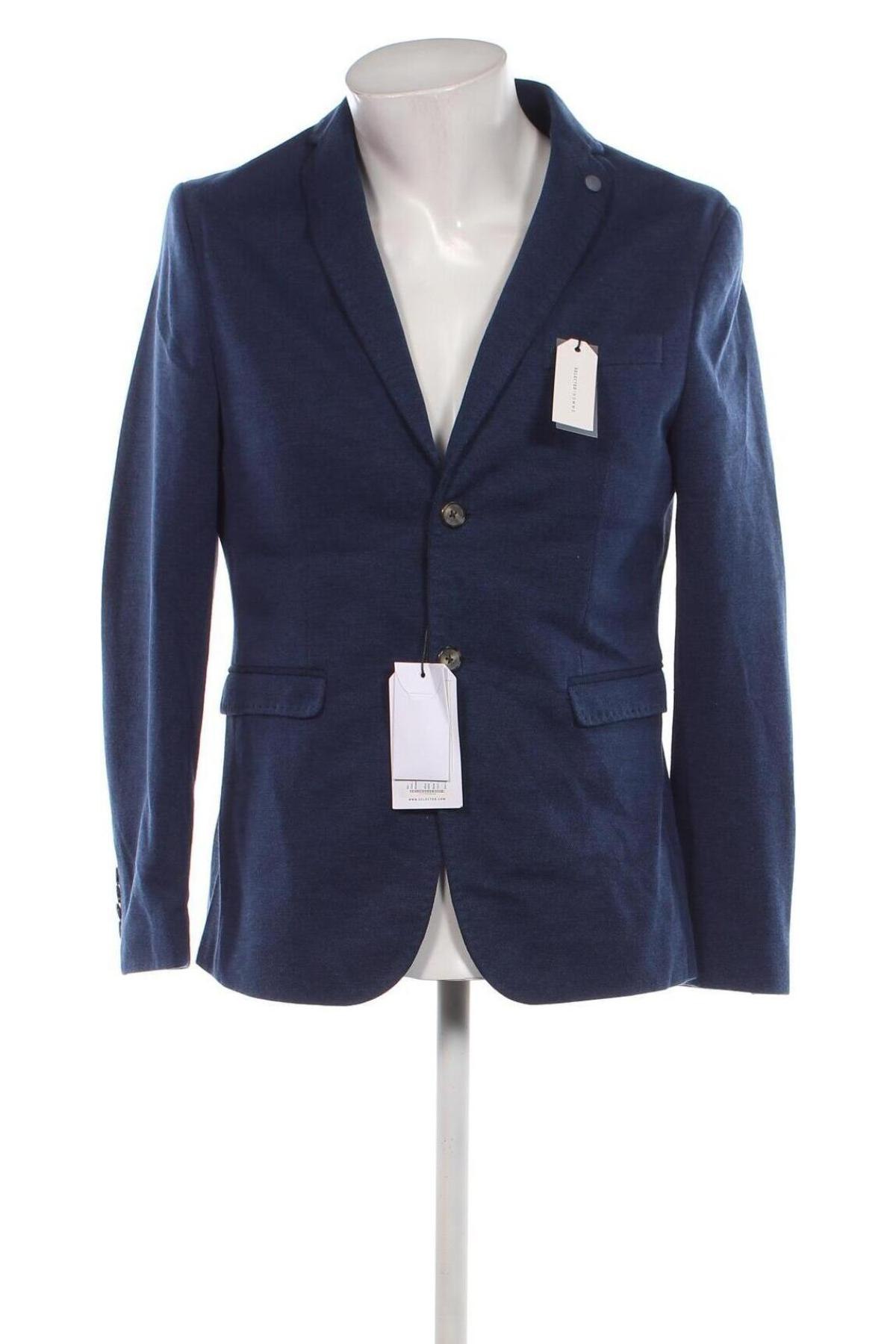 Herren Sakko Selected Homme, Größe L, Farbe Blau, Preis € 41,86