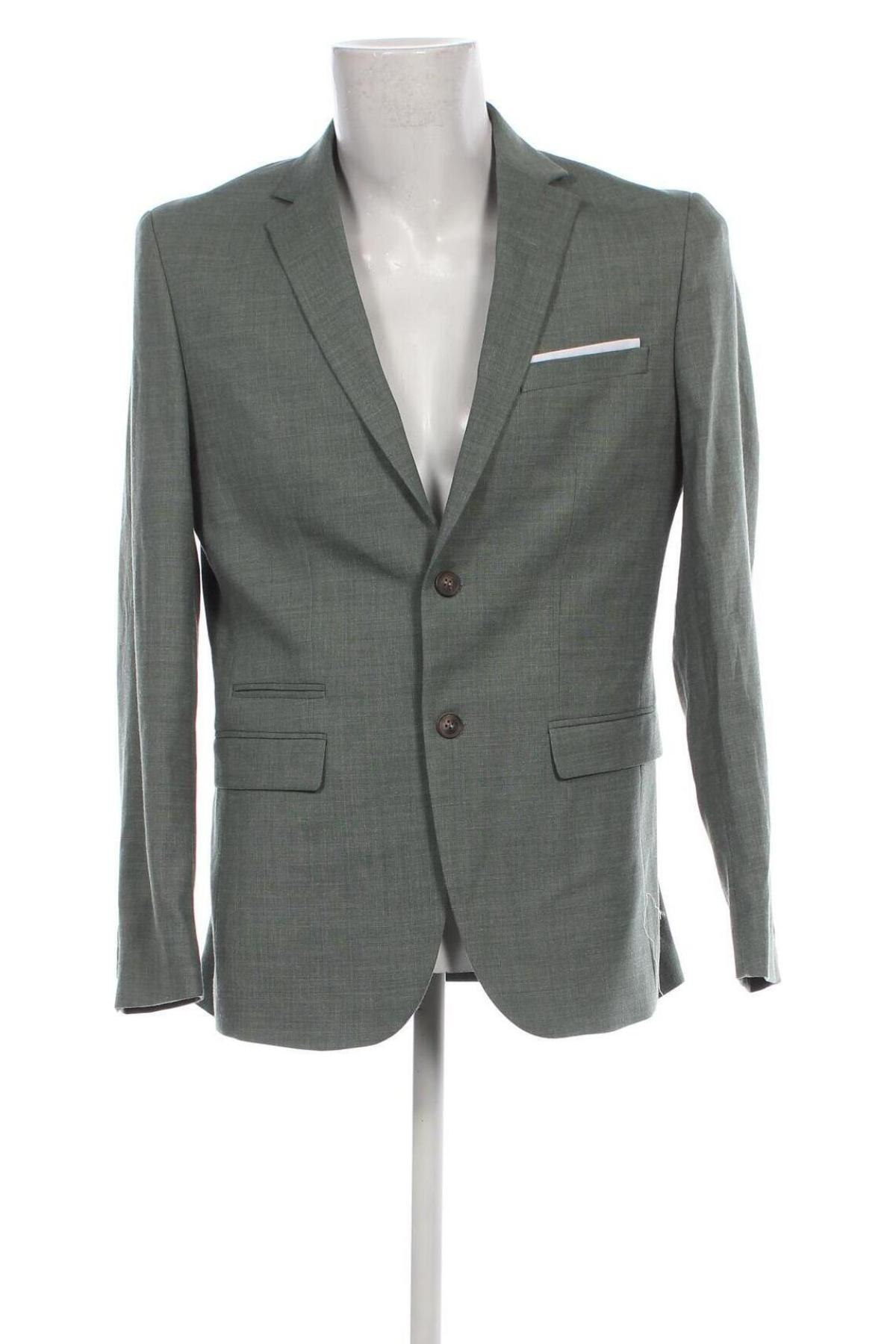 Ανδρικό σακάκι Selected Homme, Μέγεθος L, Χρώμα Πράσινο, Τιμή 36,62 €
