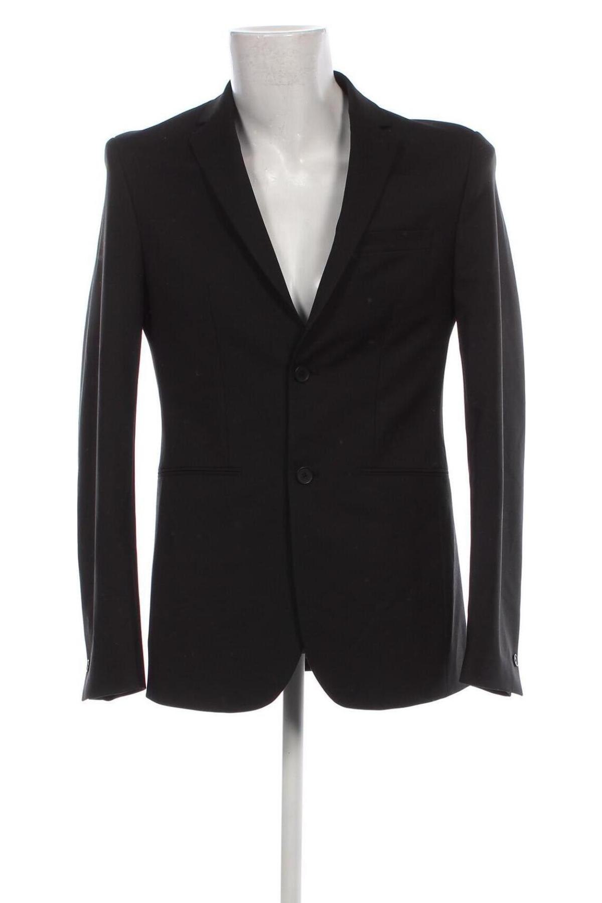 Ανδρικό σακάκι Selected Homme, Μέγεθος M, Χρώμα Μαύρο, Τιμή 36,62 €