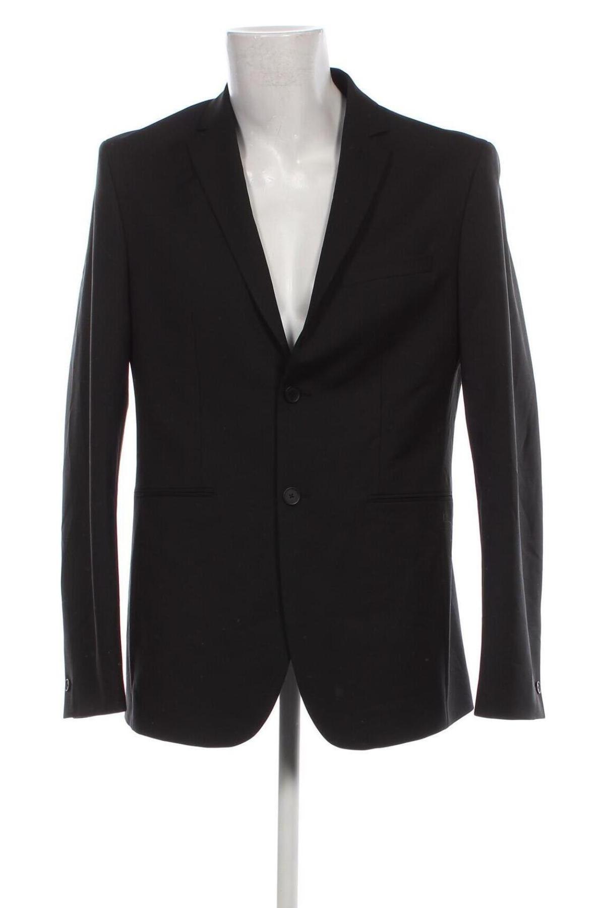 Ανδρικό σακάκι Selected Homme, Μέγεθος L, Χρώμα Μαύρο, Τιμή 36,62 €