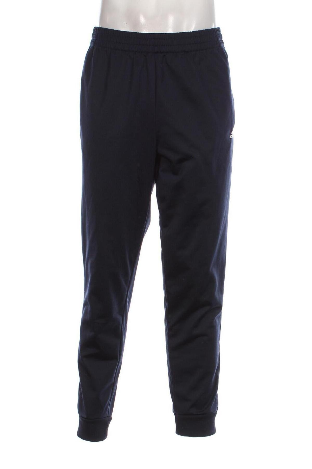 Pantaloni trening de bărbați Adidas, Mărime XL, Culoare Albastru, Preț 153,06 Lei