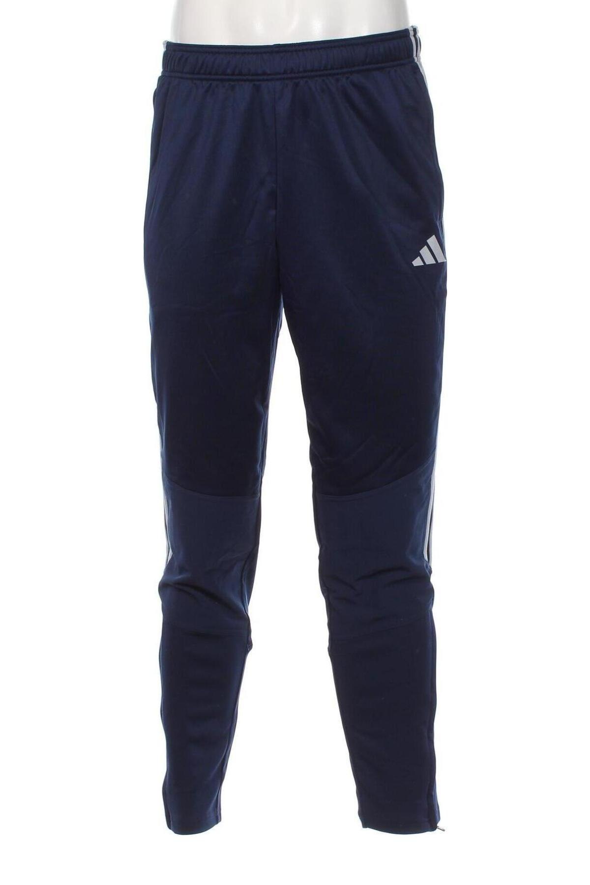 Herren Sporthose Adidas, Größe L, Farbe Blau, Preis 40,75 €