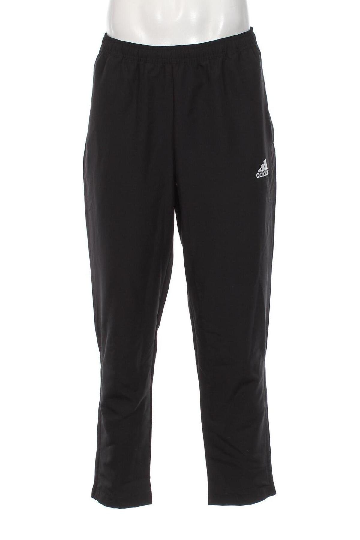 Pantaloni trening de bărbați Adidas, Mărime L, Culoare Negru, Preț 290,62 Lei