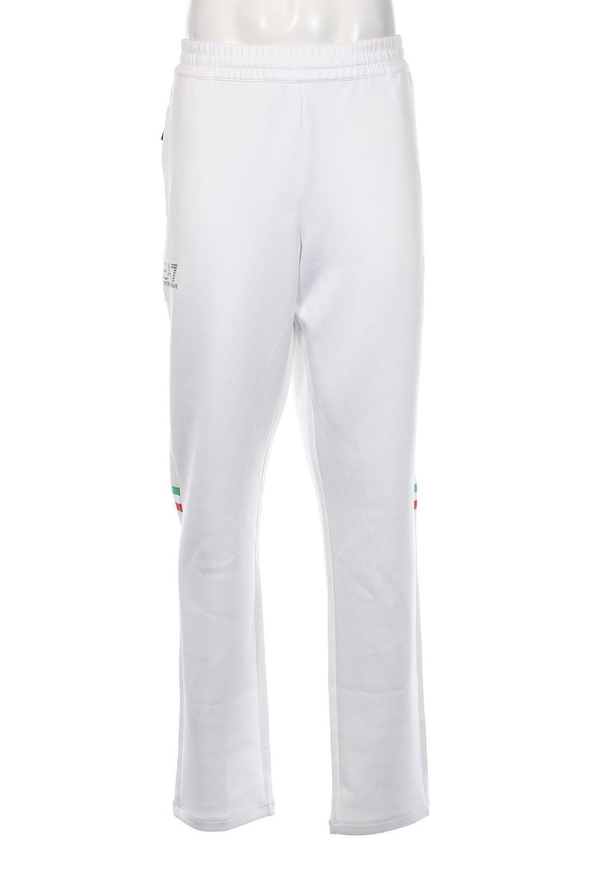Ανδρικό αθλητικό παντελόνι Emporio Armani, Μέγεθος 3XL, Χρώμα Λευκό, Τιμή 68,55 €