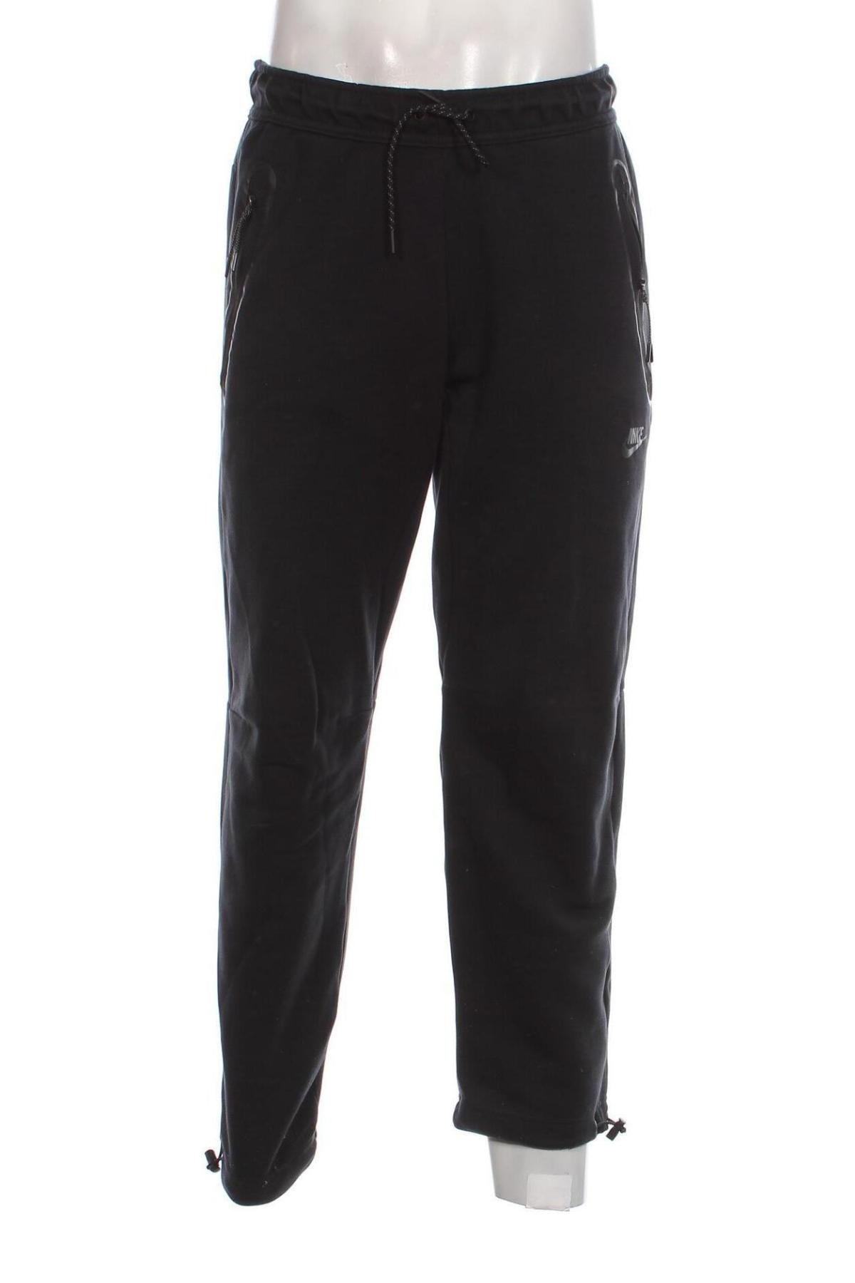 Pantaloni trening de bărbați Nike, Mărime M, Culoare Negru, Preț 305,92 Lei