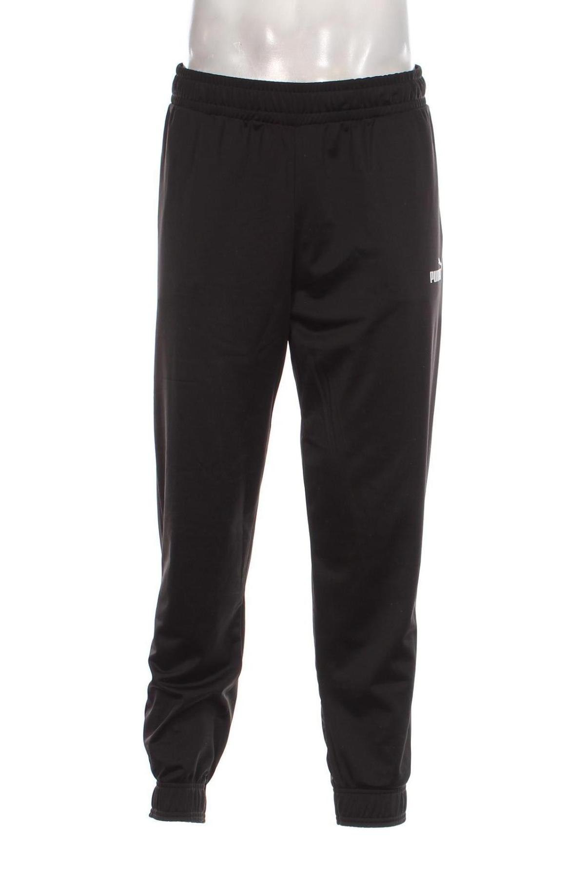Pantaloni trening de bărbați PUMA, Mărime L, Culoare Negru, Preț 198,85 Lei