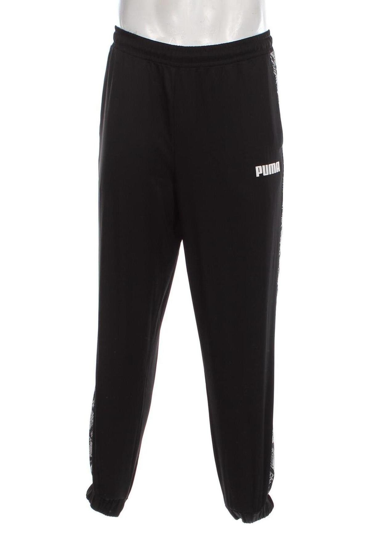 Pantaloni trening de bărbați PUMA, Mărime S, Culoare Negru, Preț 68,07 Lei