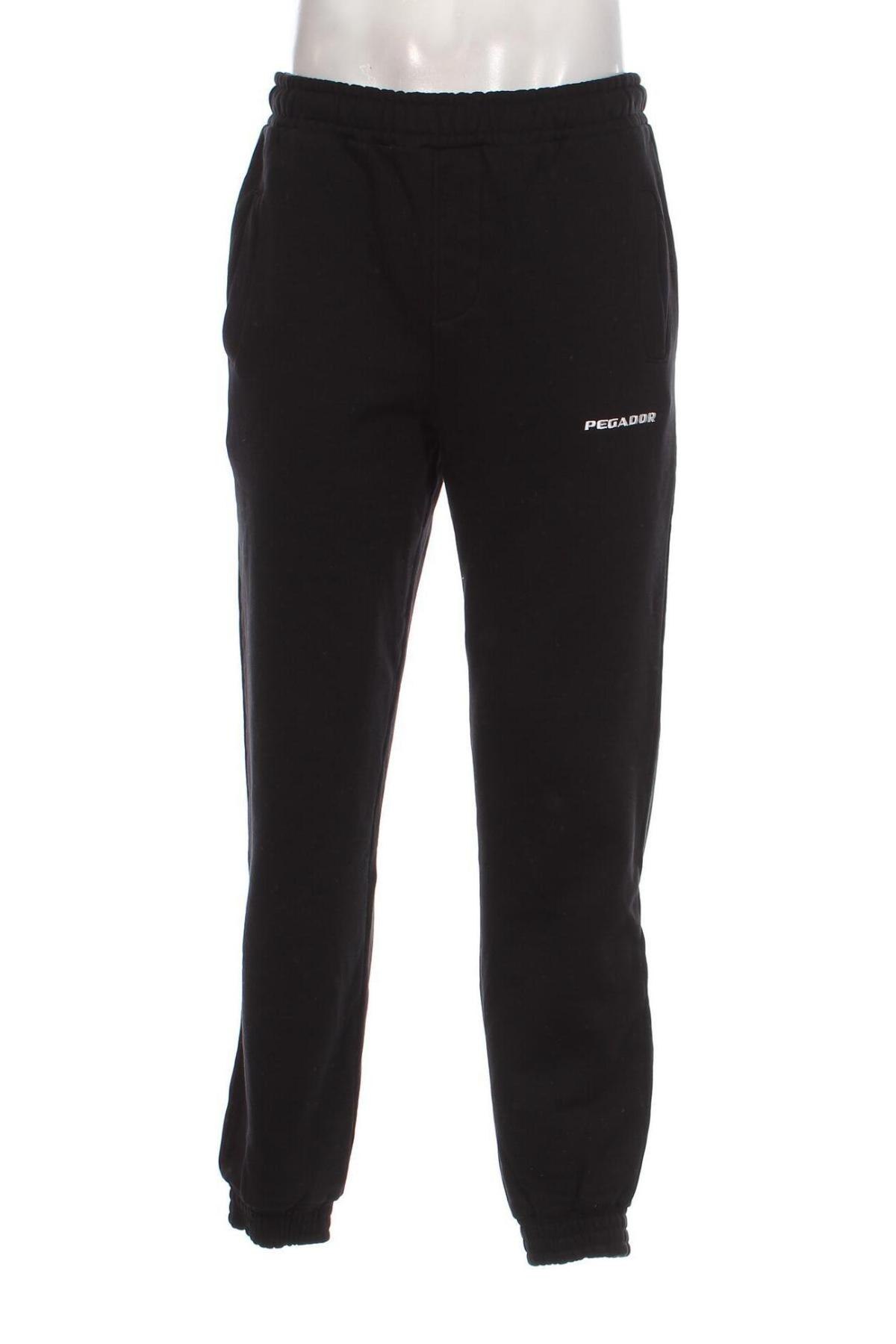 Pantaloni trening de bărbați Pegador, Mărime S, Culoare Negru, Preț 203,95 Lei