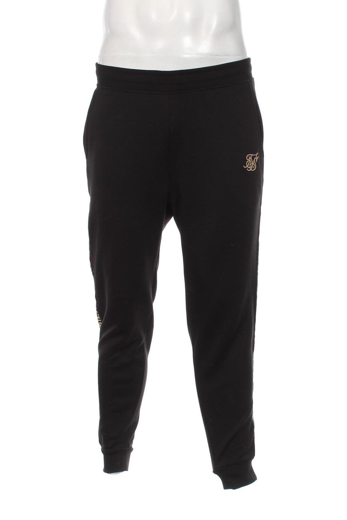 Herren Sporthose SikSilk, Größe M, Farbe Schwarz, Preis 31,96 €