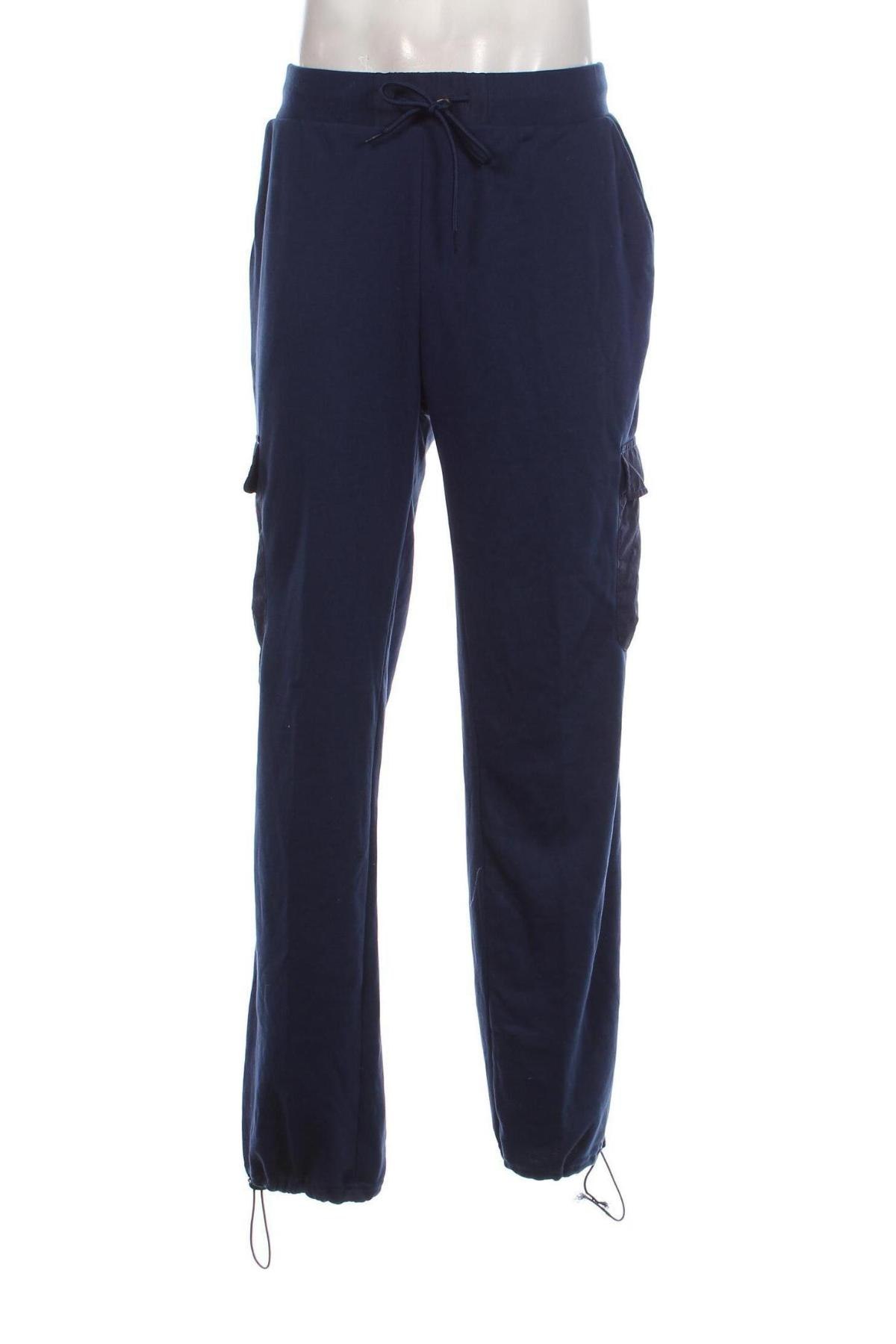 Pantaloni trening de bărbați Urban Classics, Mărime XXL, Culoare Albastru, Preț 152,96 Lei