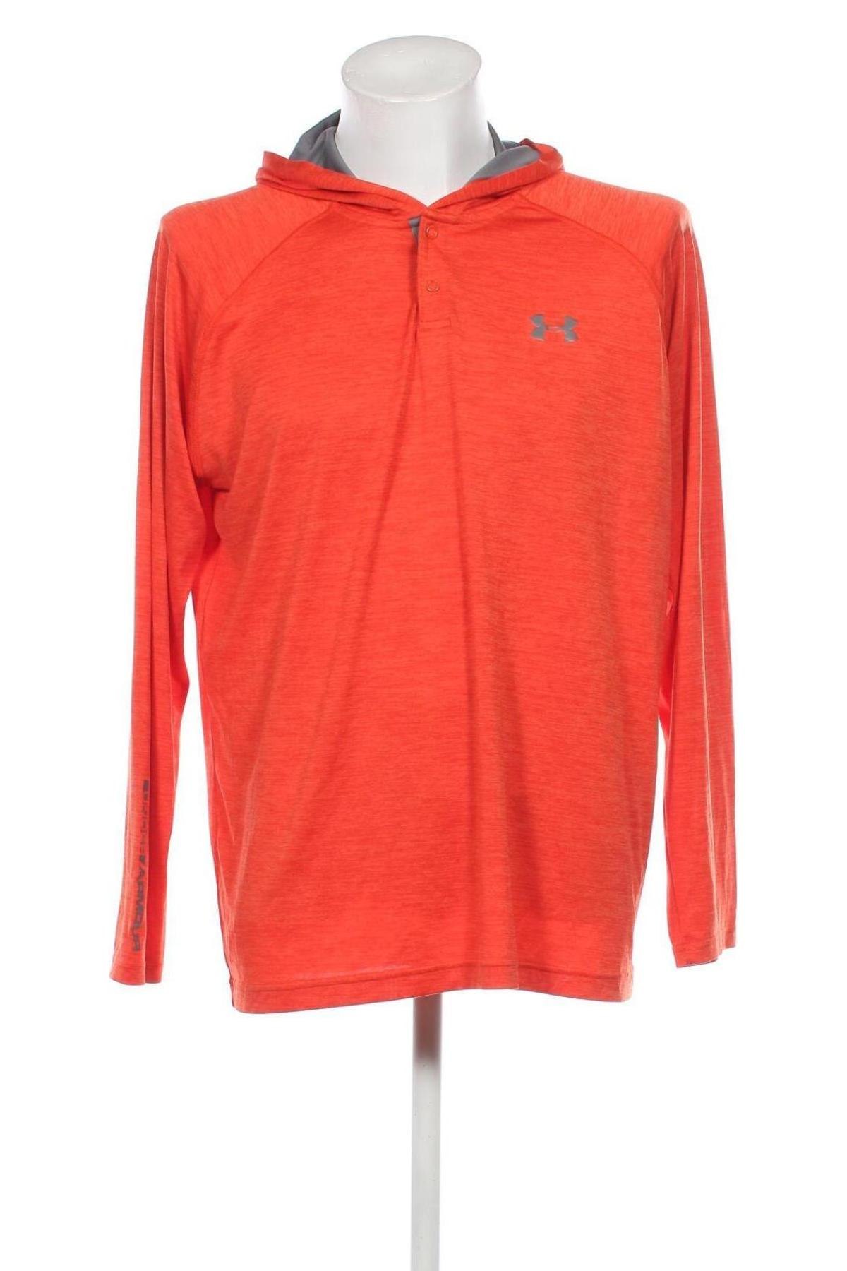 Herren Shirt Under Armour, Größe XL, Farbe Orange, Preis 17,00 €