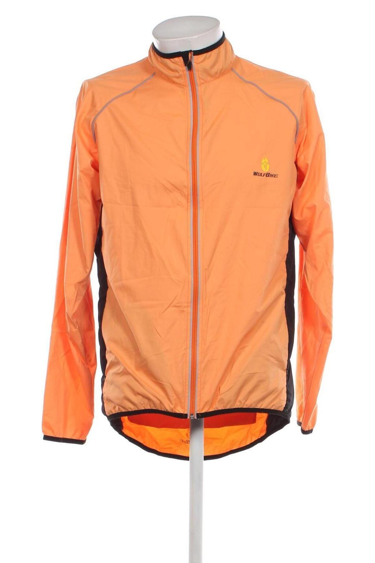 Herrenjacke, Größe L, Farbe Orange, Preis € 21,43