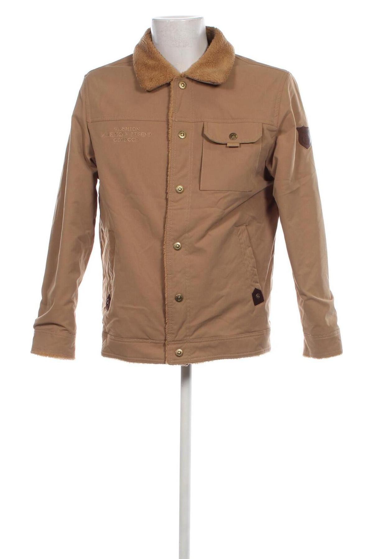 Herrenjacke, Größe L, Farbe Beige, Preis € 26,23