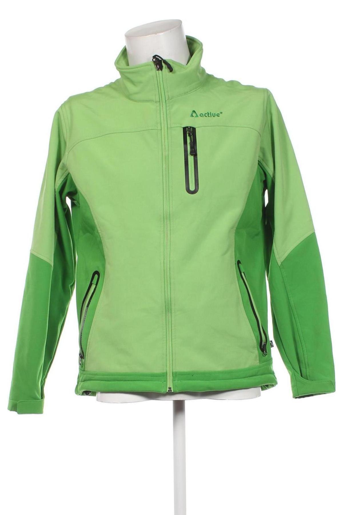 Ανδρικό μπουφάν Active, Μέγεθος S, Χρώμα Πράσινο, Τιμή 12,86 €